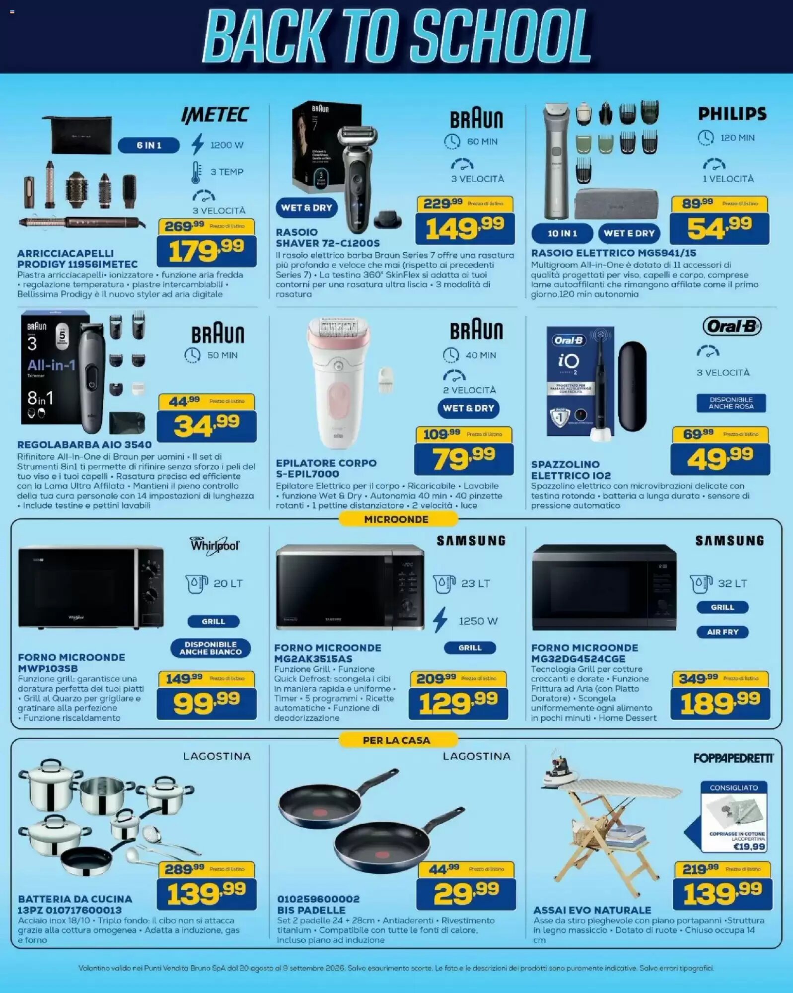 Volantino promozionale Euronics Bruno  valide dal 20/08/2026 - Pagina 31.