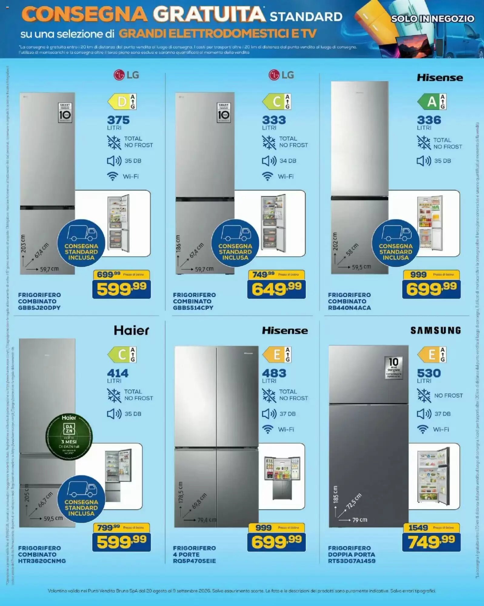 Volantino promozionale Euronics Bruno  valide dal 20/08/2026 - Pagina 32.