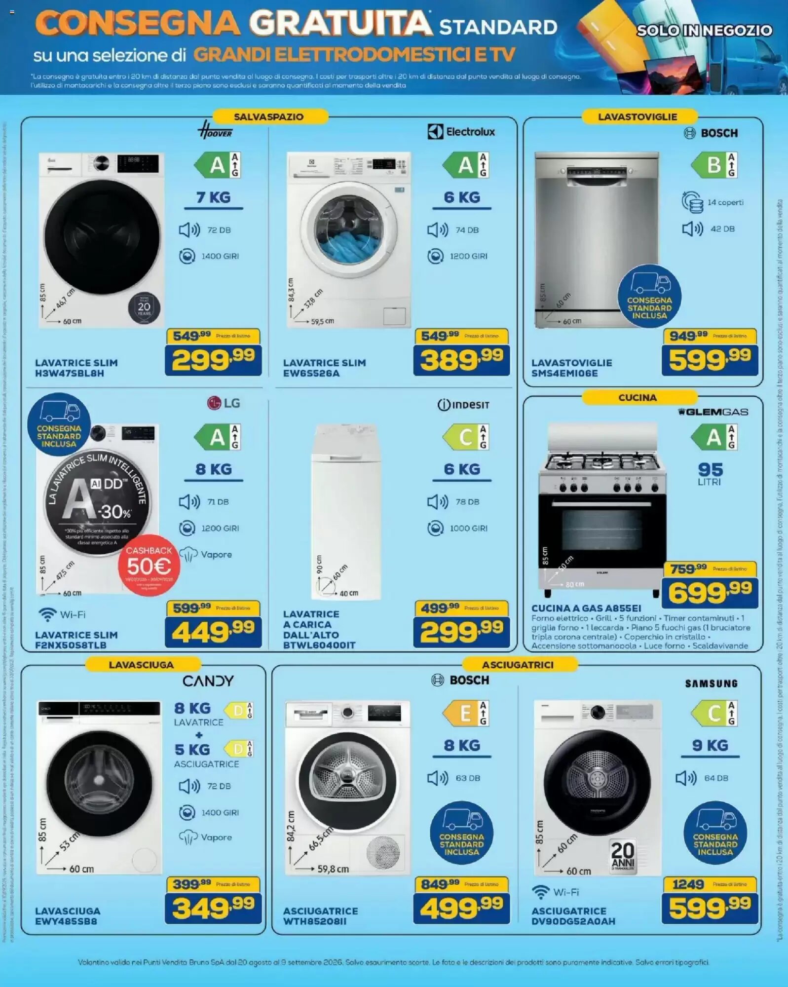Volantino promozionale Euronics Bruno  valide dal 20/08/2026 - Pagina 35.