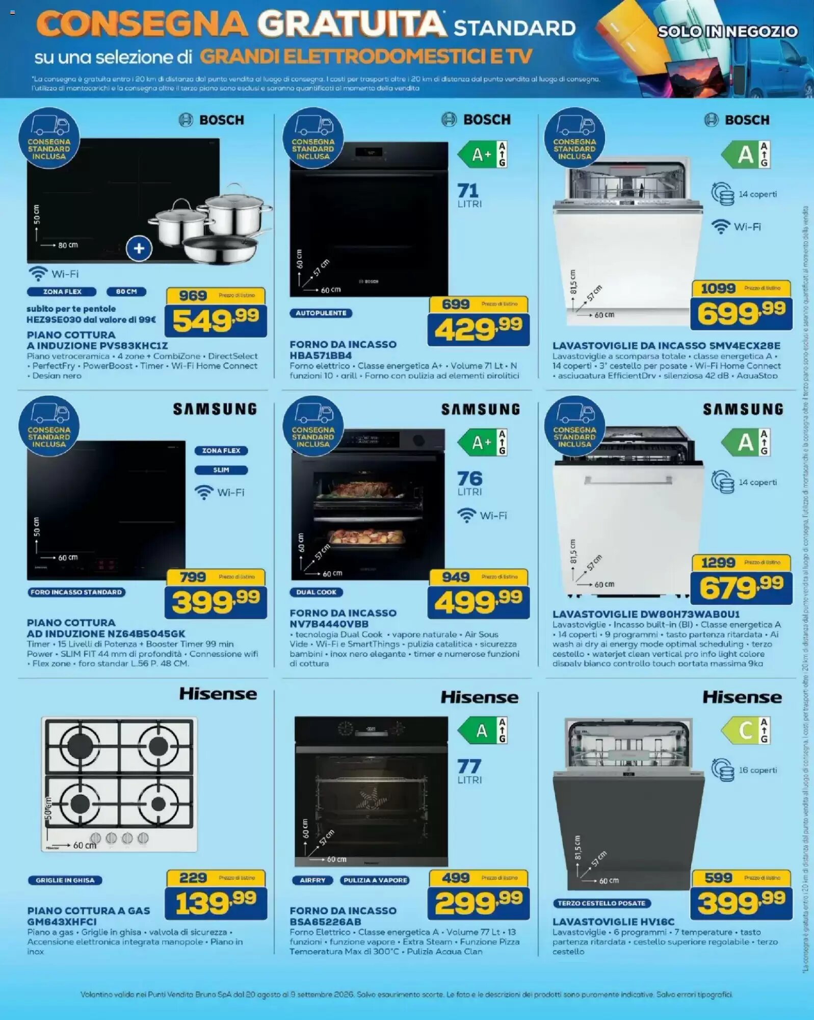 Volantino promozionale Euronics Bruno  valide dal 20/08/2026 - Pagina 36.
