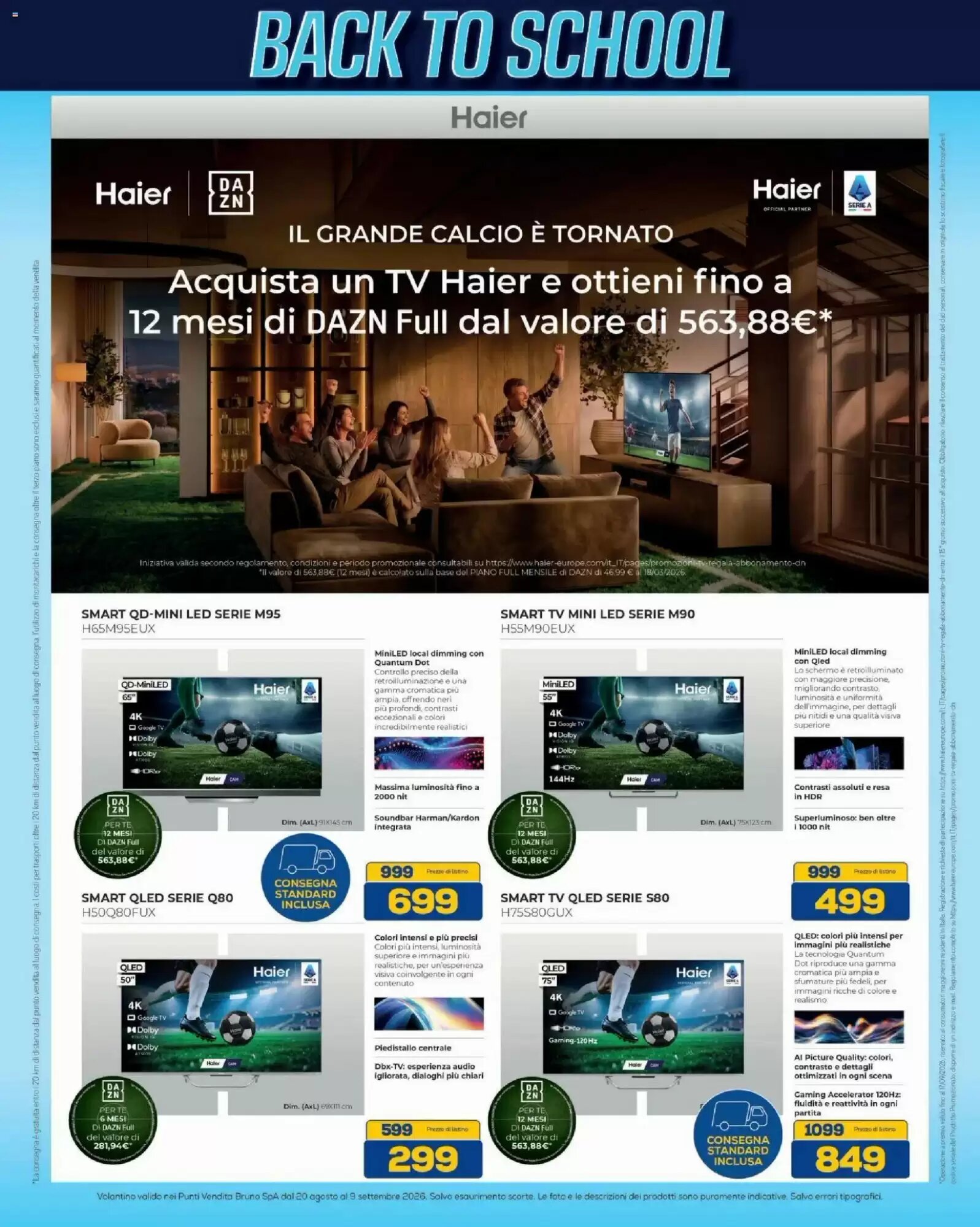 Volantino promozionale Euronics Bruno  valide dal 20/08/2026 - Pagina 45.