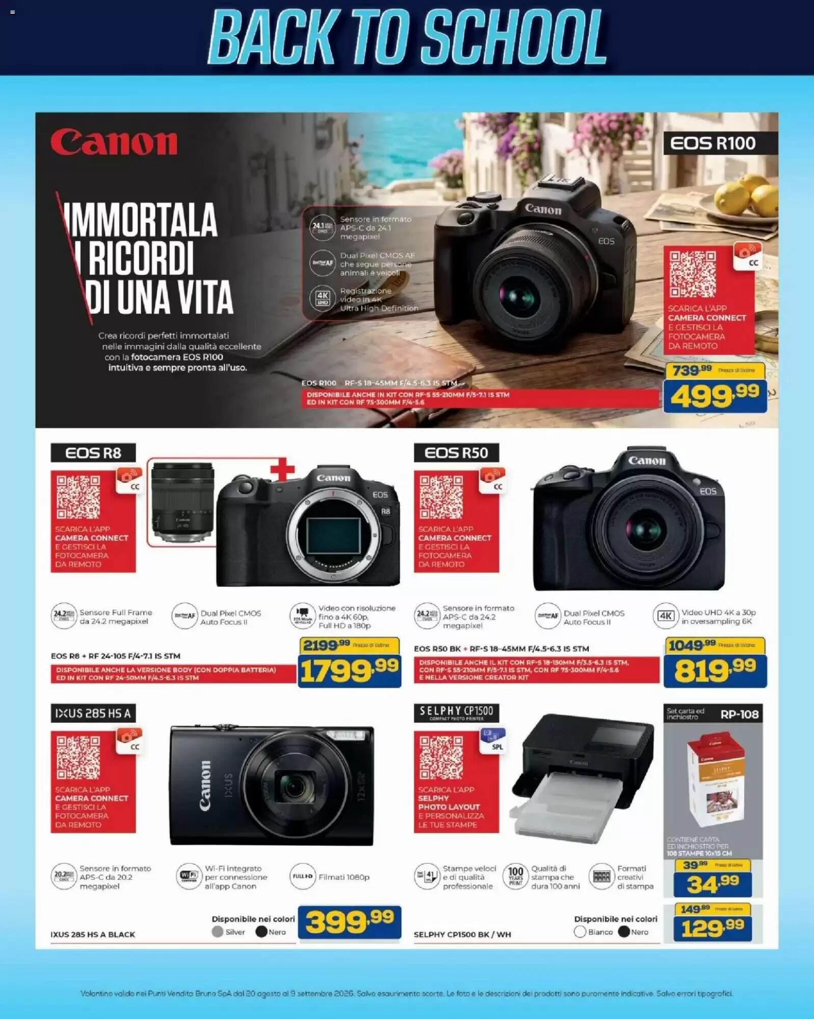 Volantino promozionale Euronics Bruno  valide dal 20/08/2026 - Pagina 46.