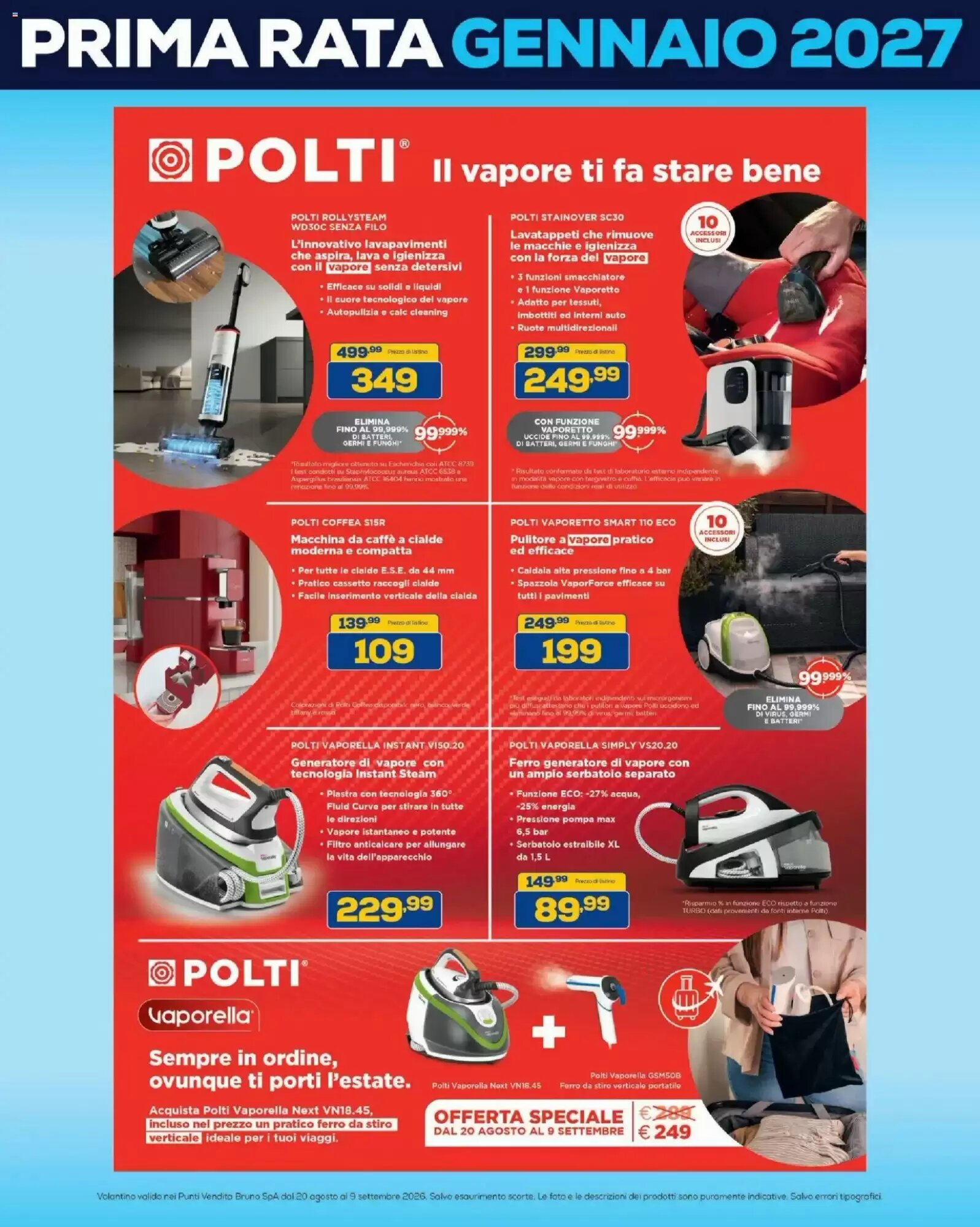 Volantino promozionale Euronics Bruno  valide dal 20/08/2026 - Pagina 47.