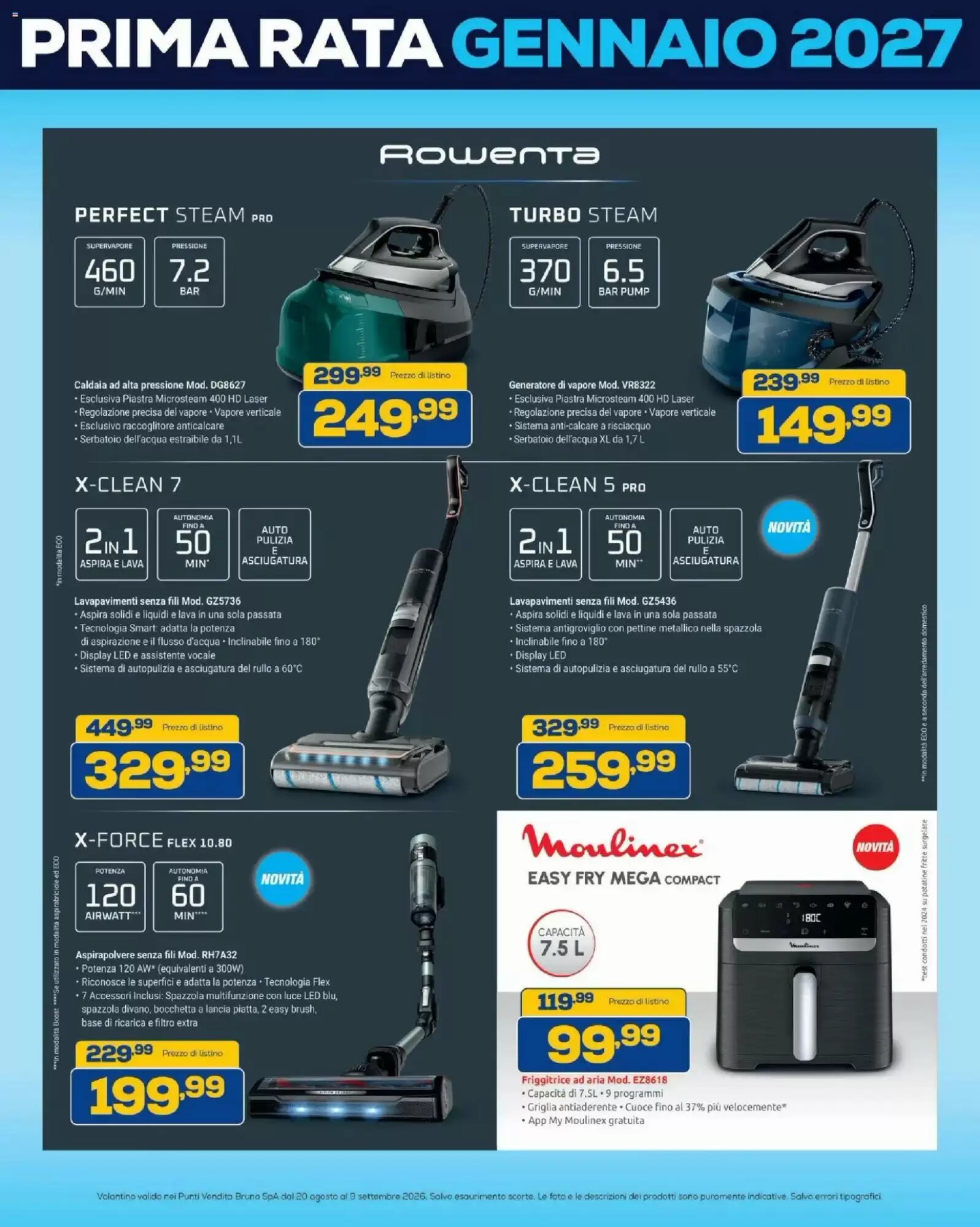 Volantino promozionale Euronics Bruno  valide dal 20/08/2026 - Pagina 49.