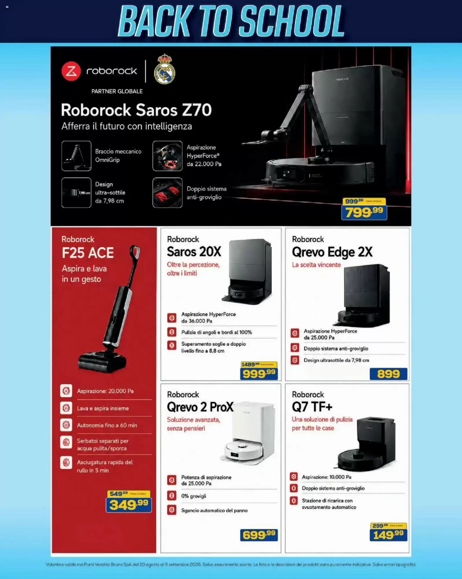 Volantino promozionale Euronics Bruno  valide dal 20/08/2026 - Pagina 51.