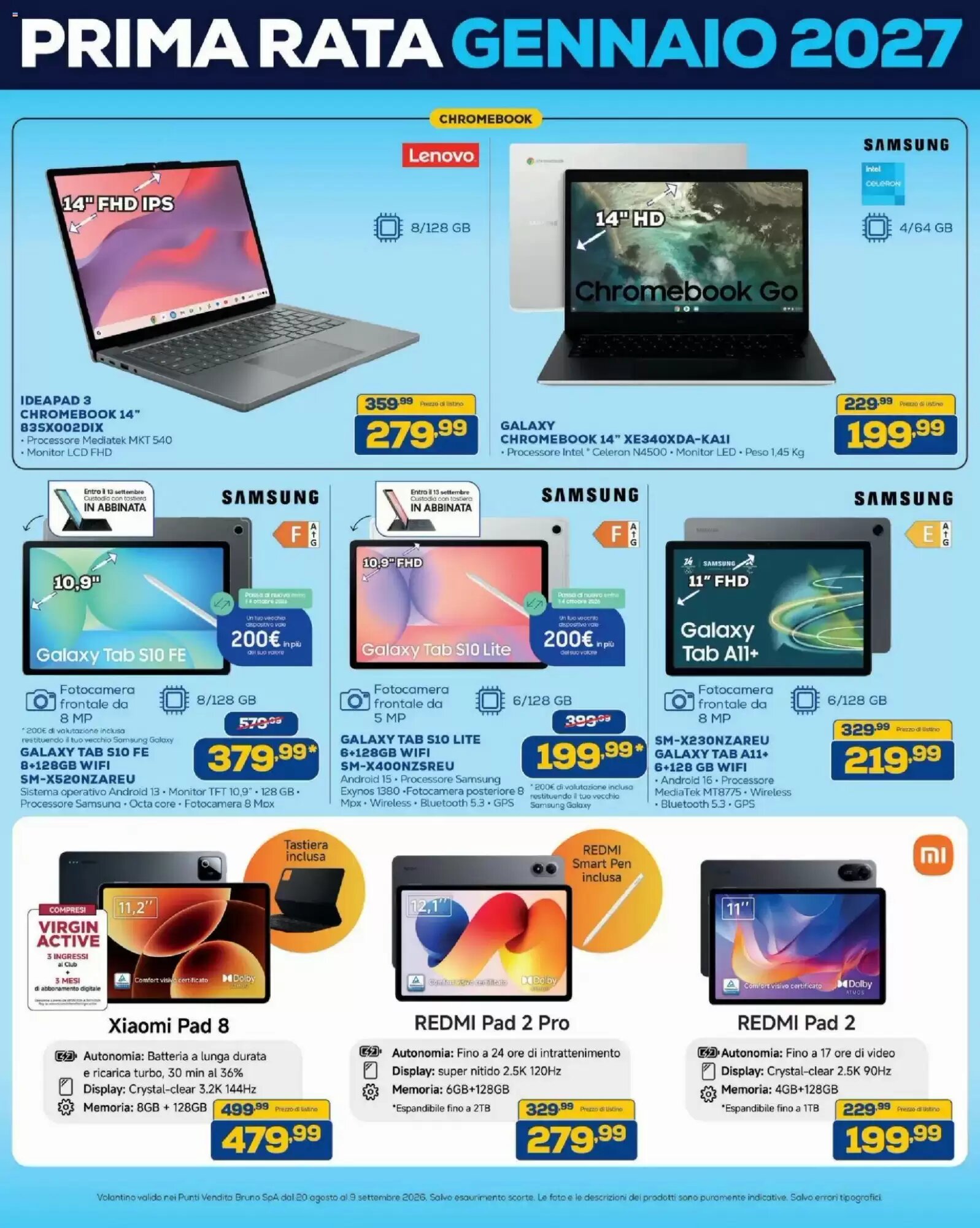 Volantino promozionale Euronics Bruno  valide dal 20/08/2026 - Pagina 6.