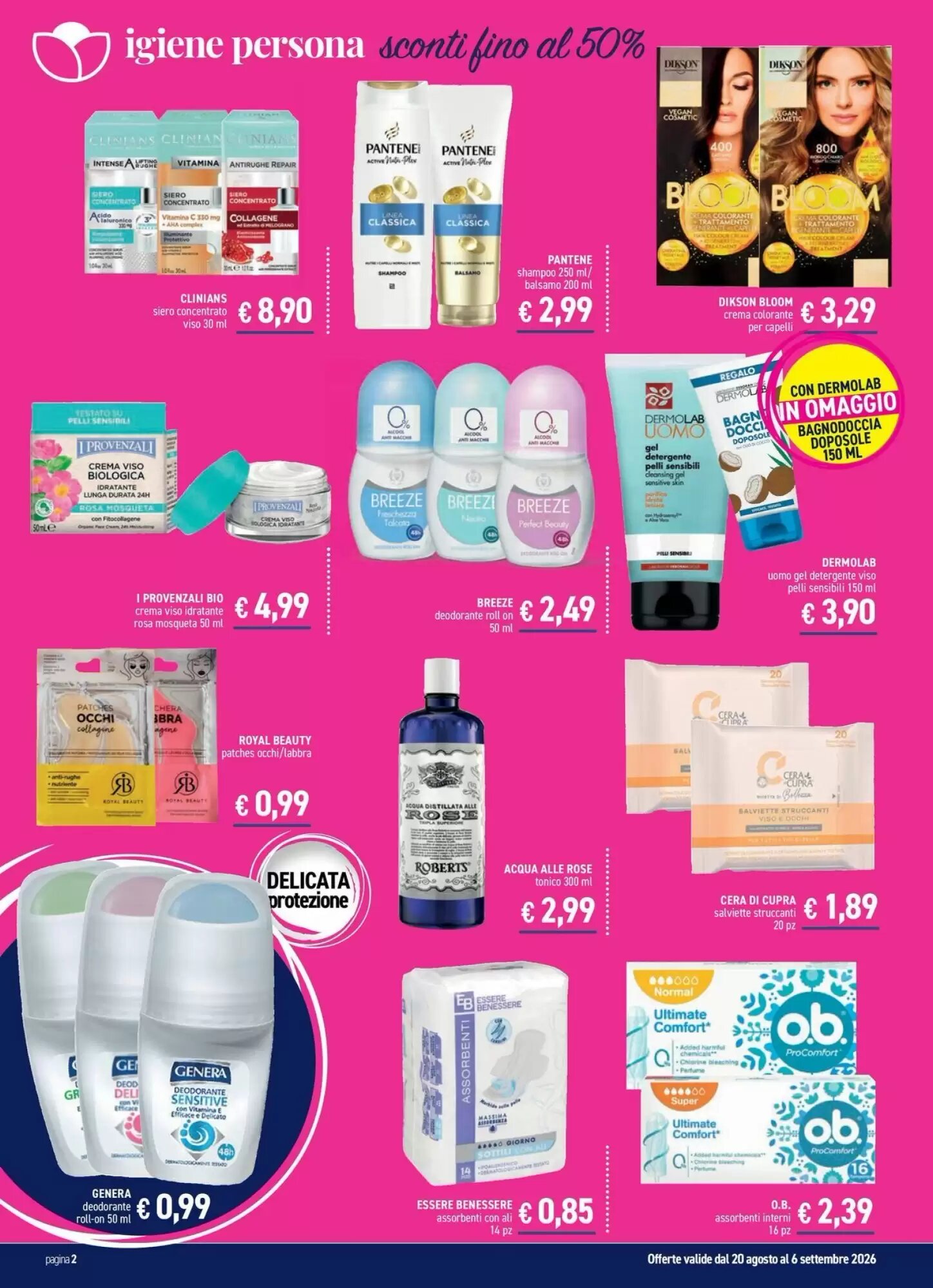 Volantino promozionale Determarket  valide dal 20/08/2026 - Pagina 2.