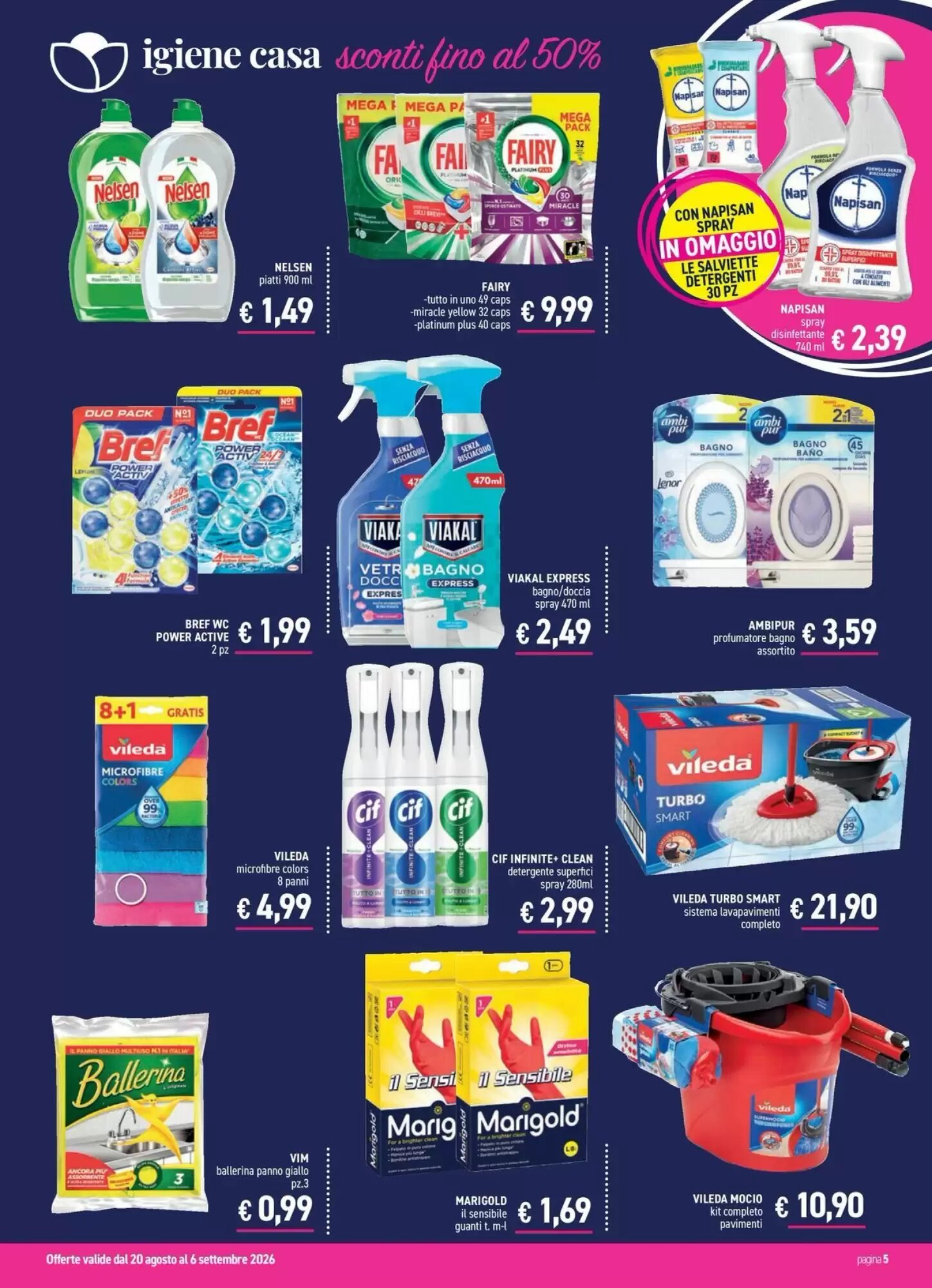 Volantino promozionale Determarket  valide dal 20/08/2026 - Pagina 5.