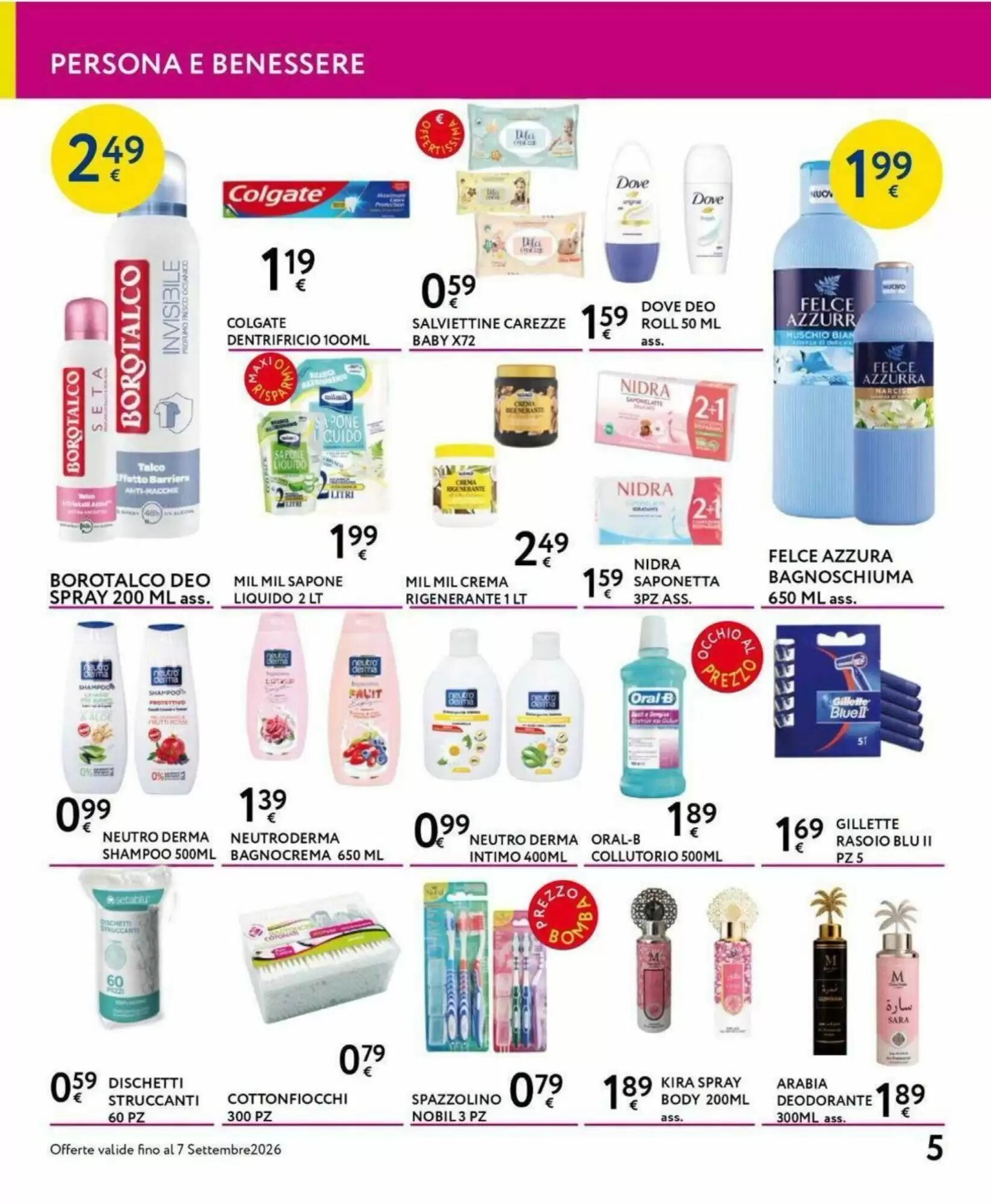 Volantino promozionale Le Mille  valide dal 20/08/2026 - Pagina 5.