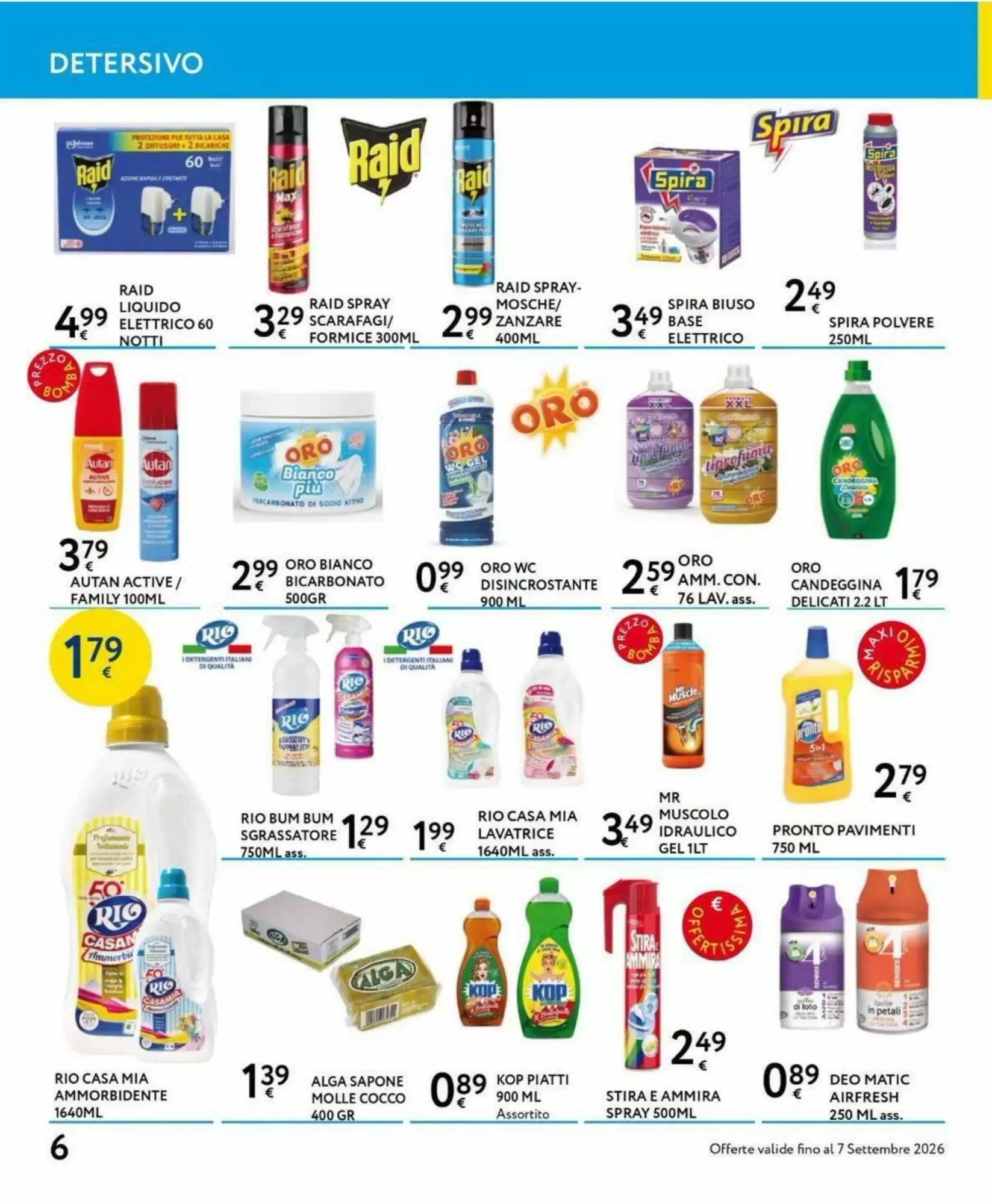 Volantino promozionale Le Mille  valide dal 20/08/2026 - Pagina 6.