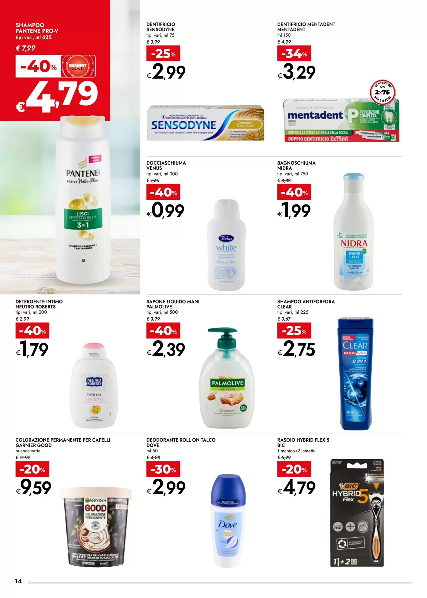 Volantino promozionale Bennet  valide dal 20/08/2026 - Pagina 14.
