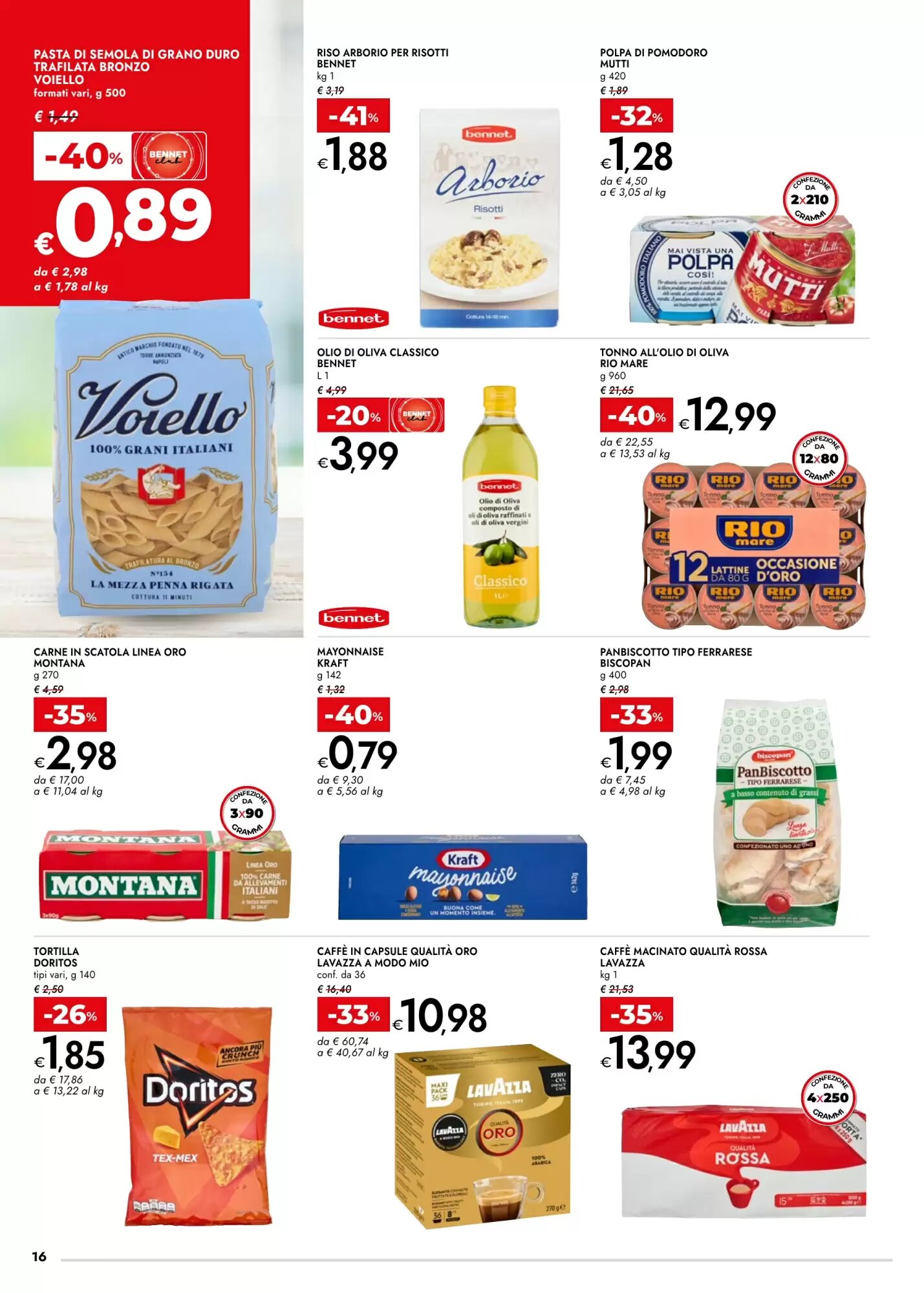 Volantino promozionale Bennet  valide dal 20/08/2026 - Pagina 16.