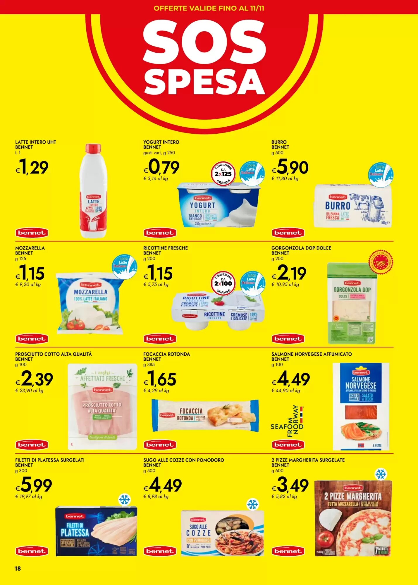Volantino promozionale Bennet  valide dal 20/08/2026 - Pagina 18.