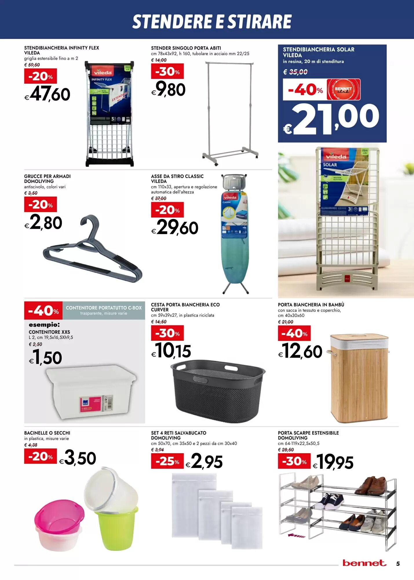 Volantino promozionale Bennet  valide dal 20/08/2026 - Pagina 5.