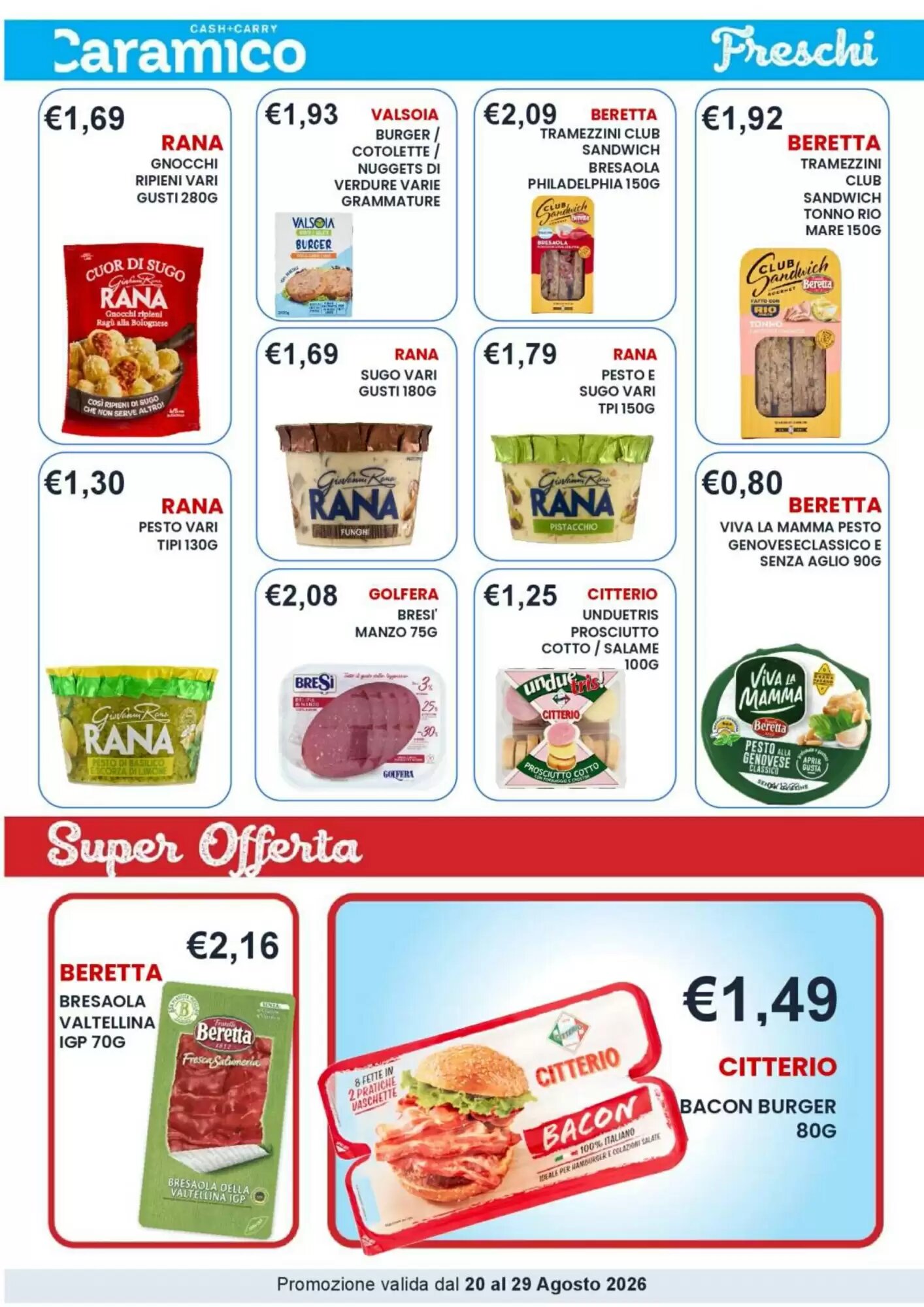 Volantino promozionale Caramico  valide dal 20/08/2026 - Pagina 13.
