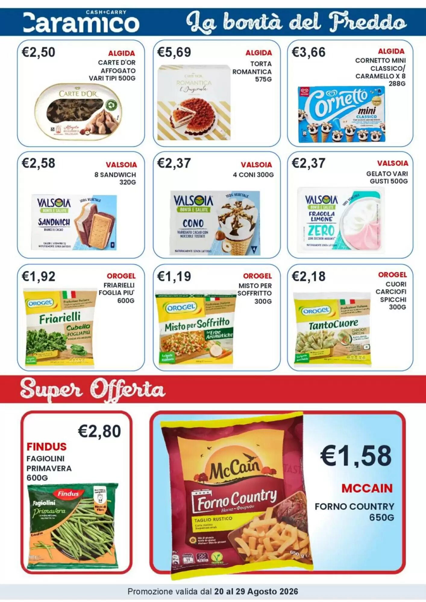 Volantino promozionale Caramico  valide dal 20/08/2026 - Pagina 17.