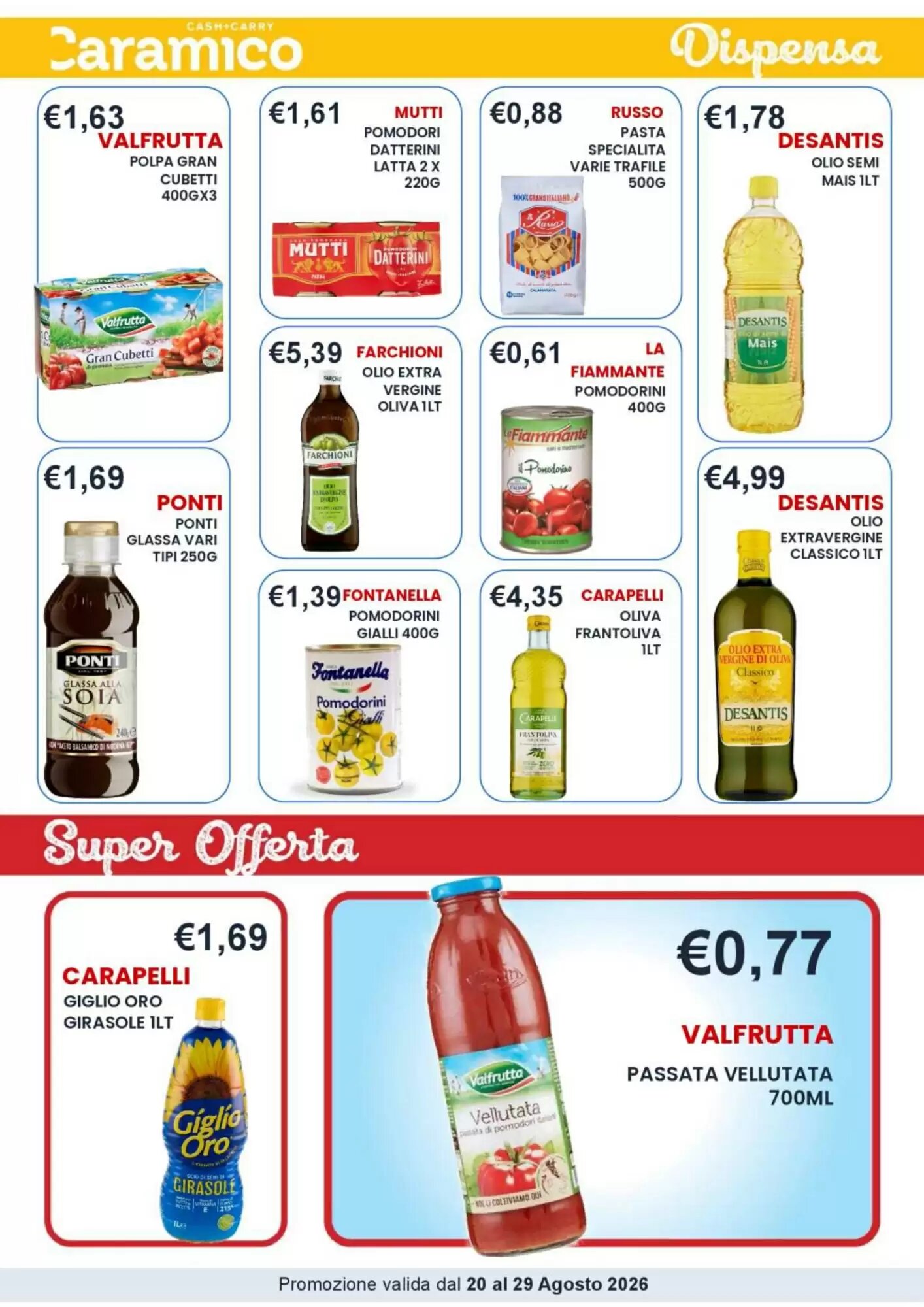 Volantino promozionale Caramico  valide dal 20/08/2026 - Pagina 19.