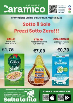 Volantino promozionale Caramico  valide dal 20/08/2026