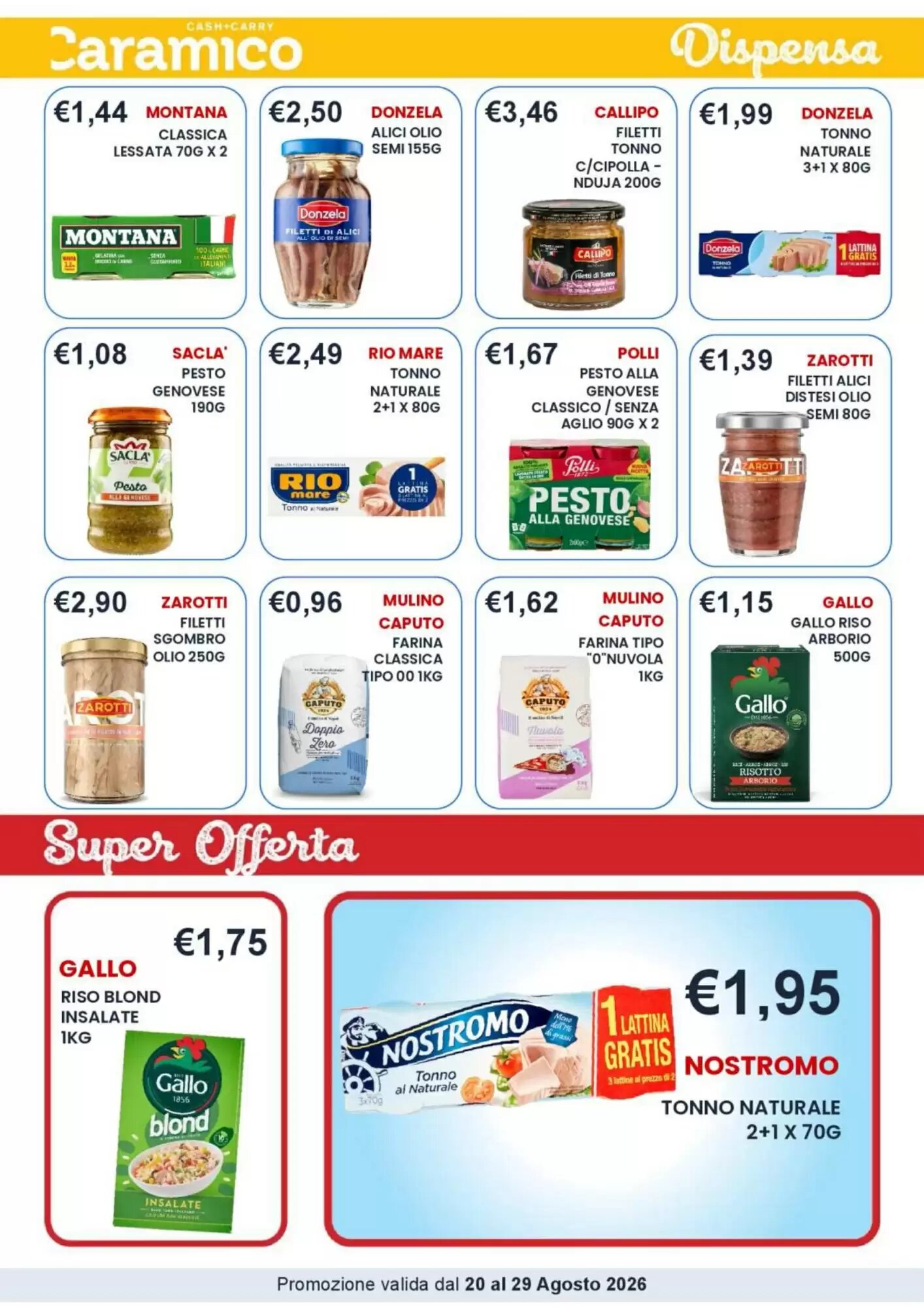 Volantino promozionale Caramico  valide dal 20/08/2026 - Pagina 21.