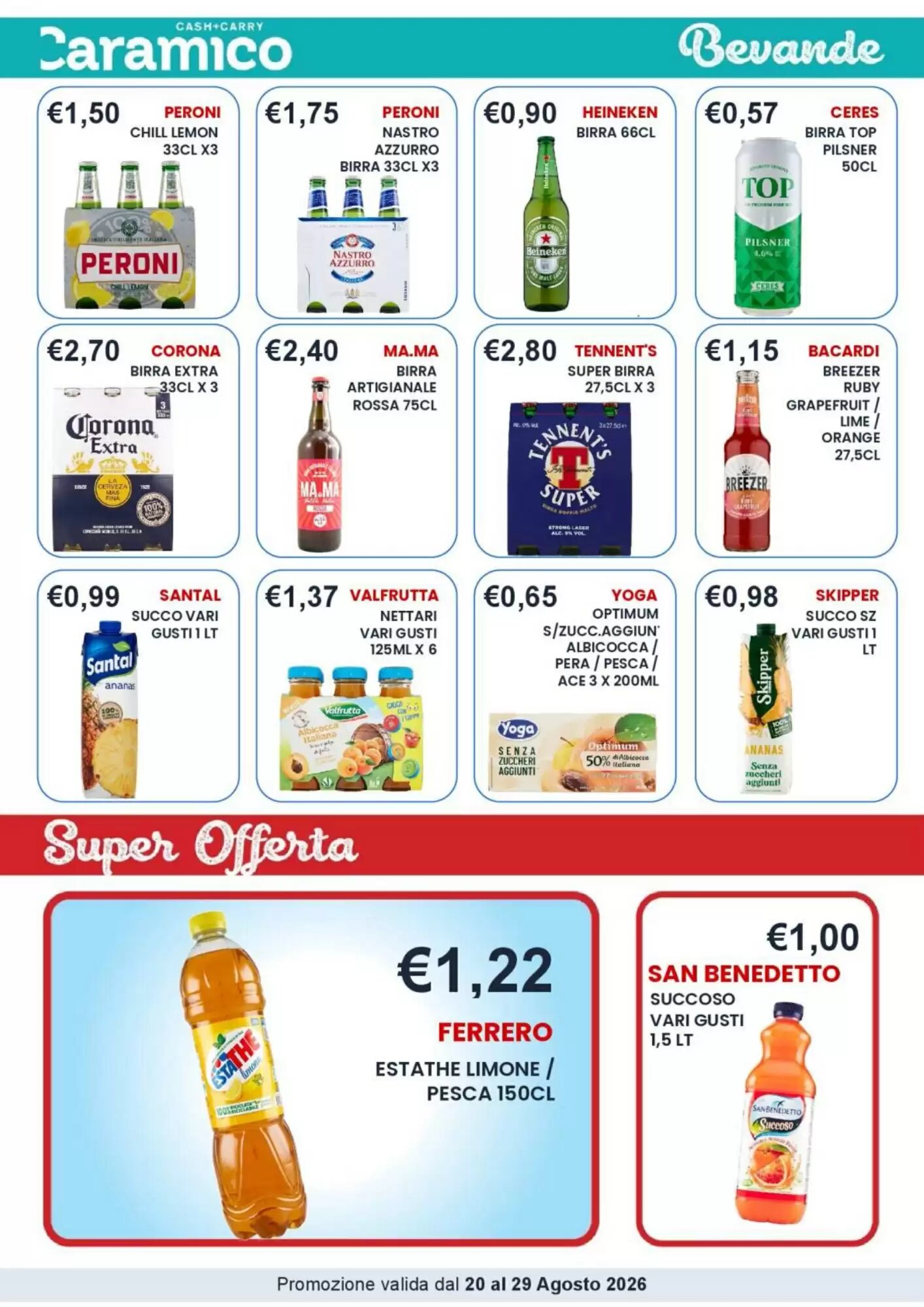 Volantino promozionale Caramico  valide dal 20/08/2026 - Pagina 26.