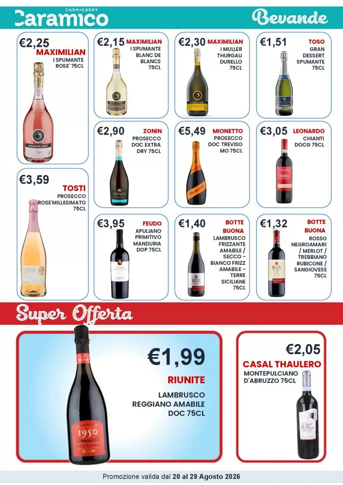 Volantino promozionale Caramico  valide dal 20/08/2026 - Pagina 28.