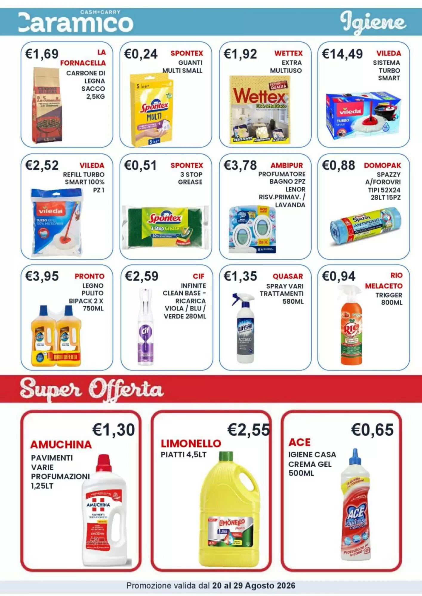 Volantino promozionale Caramico  valide dal 20/08/2026 - Pagina 32.