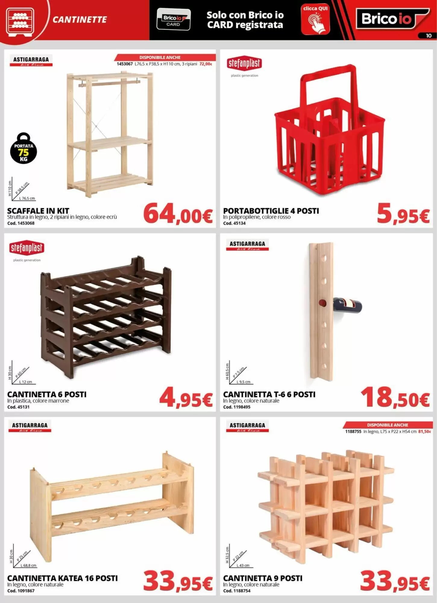 Volantino promozionale Brico Io  valide dal 20/08/2026 - Pagina 10.