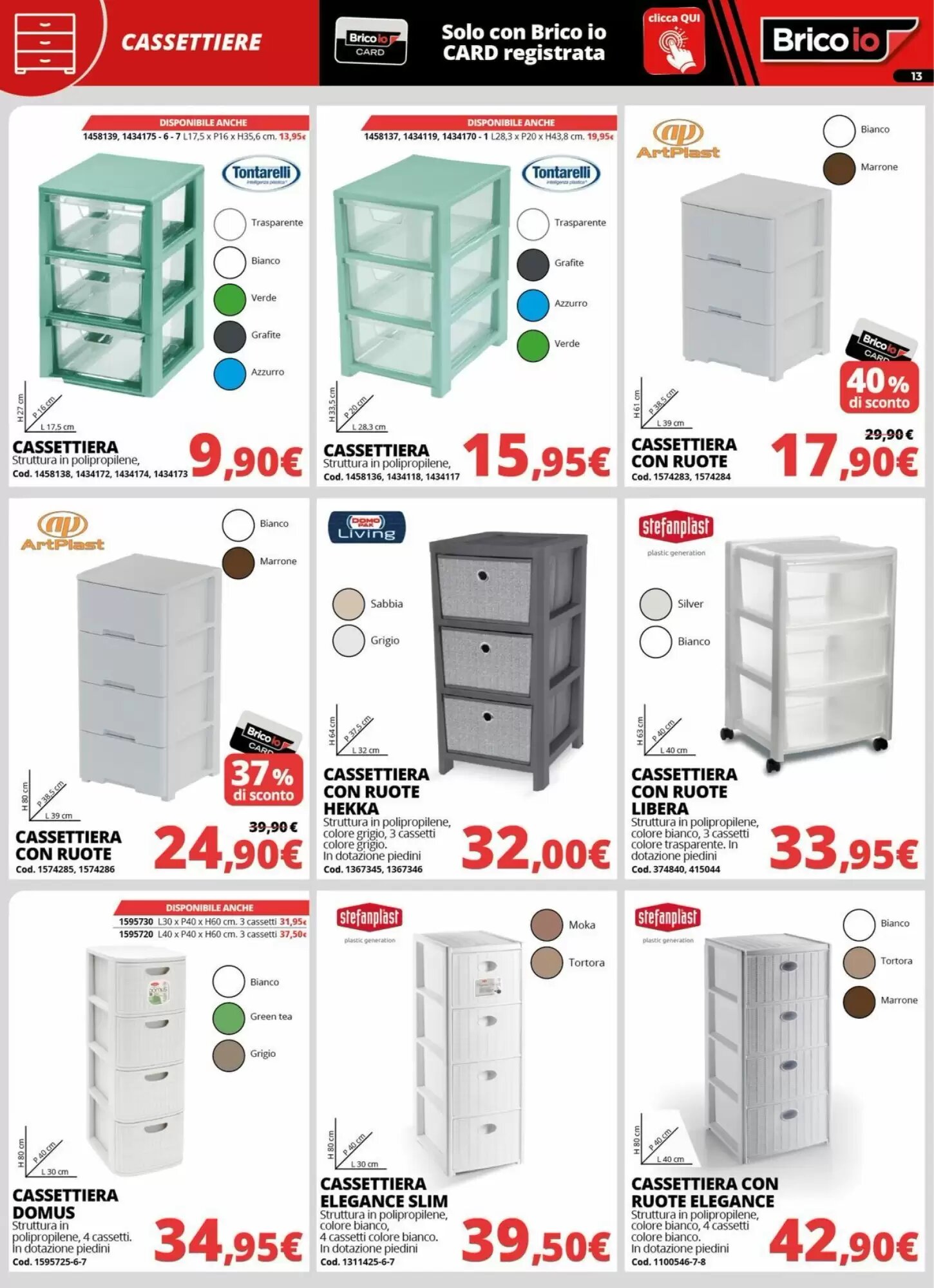 Volantino promozionale Brico Io  valide dal 20/08/2026 - Pagina 13.