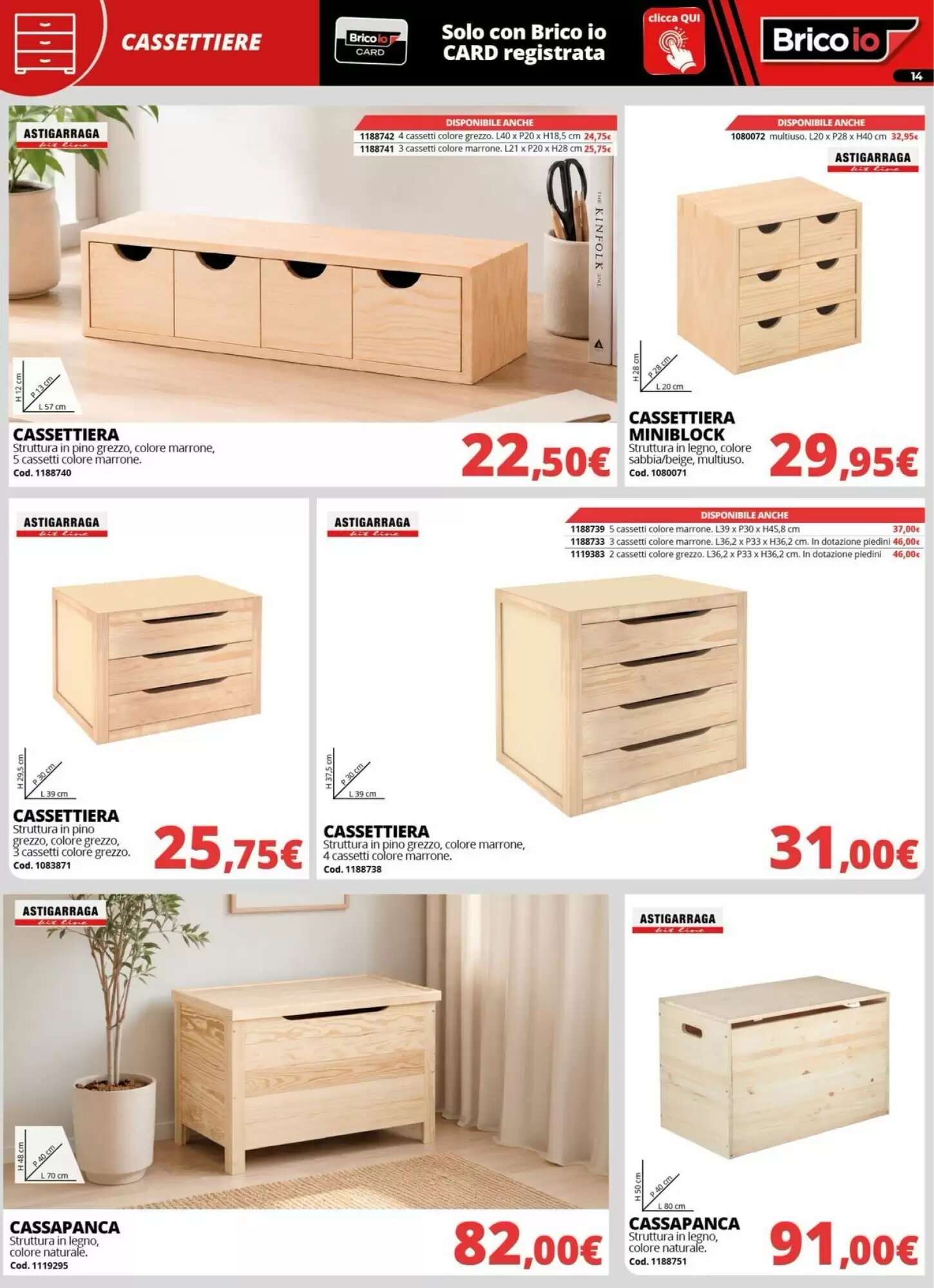 Volantino promozionale Brico Io  valide dal 20/08/2026 - Pagina 14.