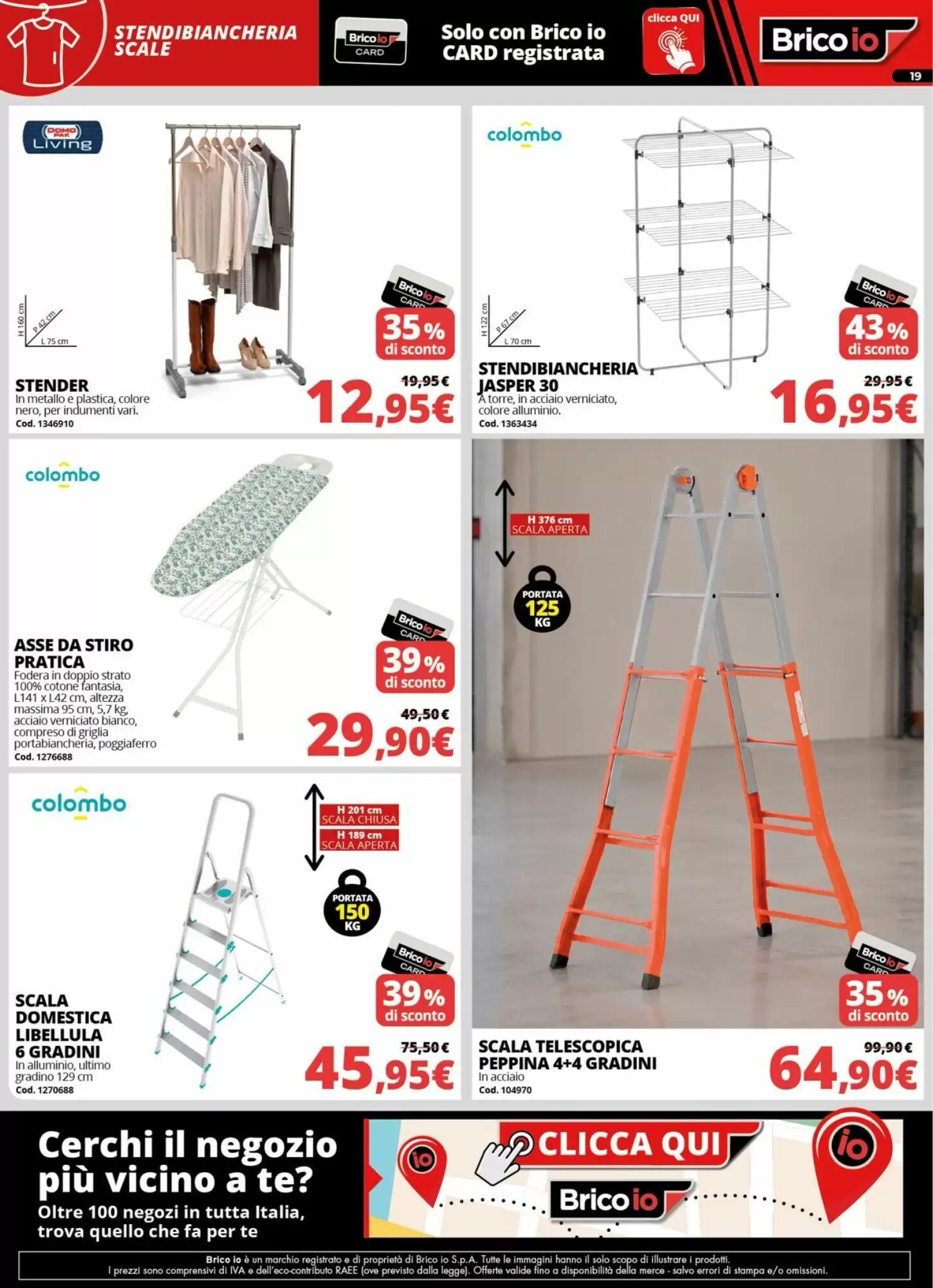 Volantino promozionale Brico Io  valide dal 20/08/2026 - Pagina 19.