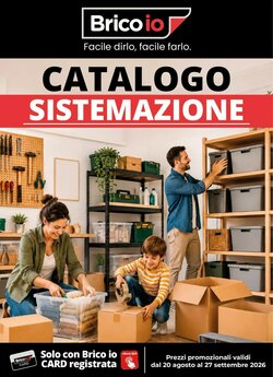 Volantino promozionale Brico Io  valide dal 20/08/2026