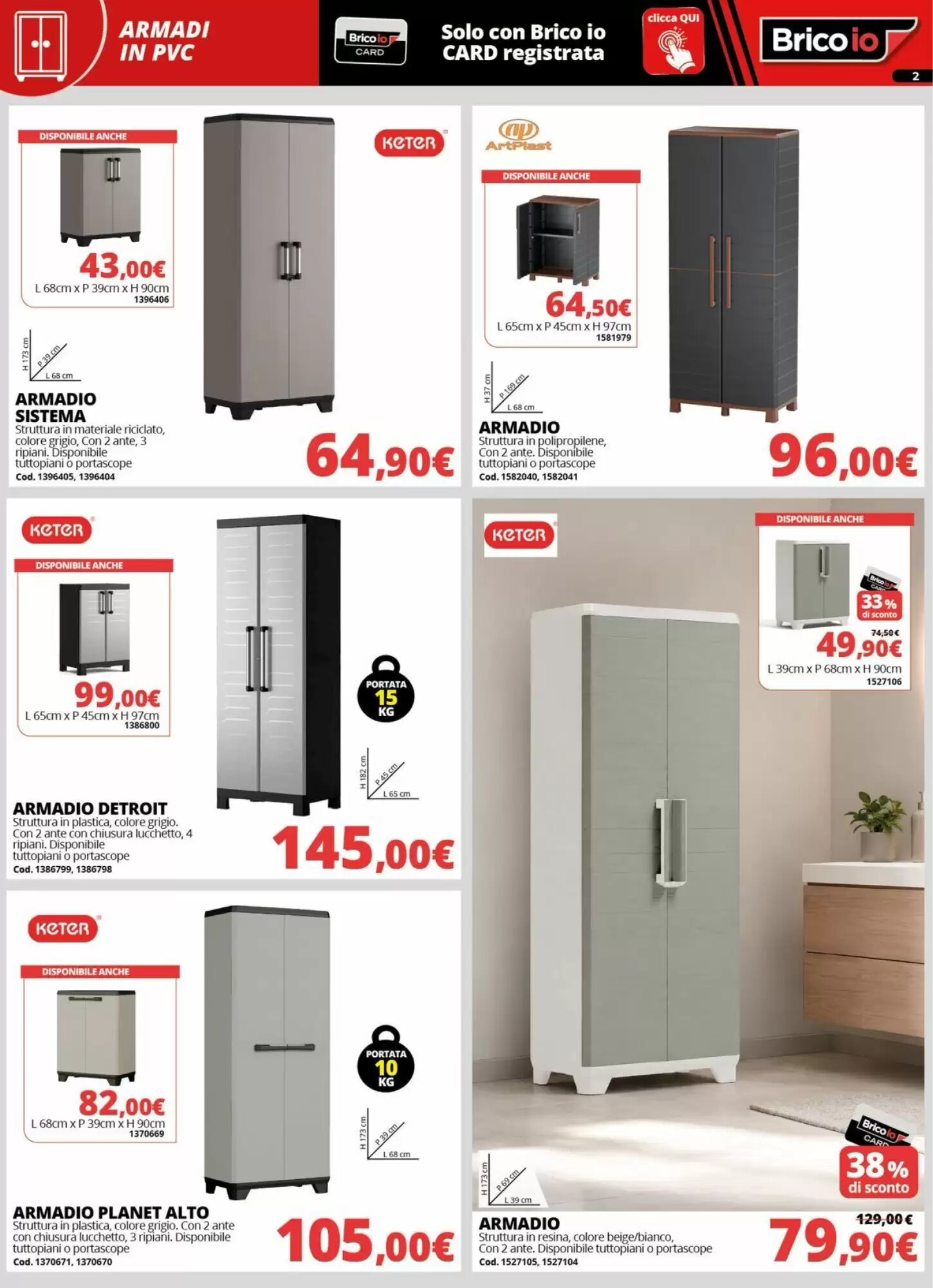 Volantino promozionale Brico Io  valide dal 20/08/2026 - Pagina 2.