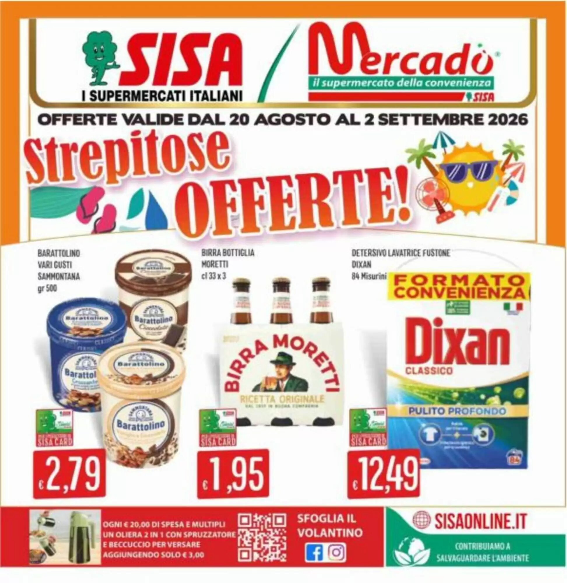Volantino promozionale Mercadò  valide dal 20/08/2026 - Pagina 1.