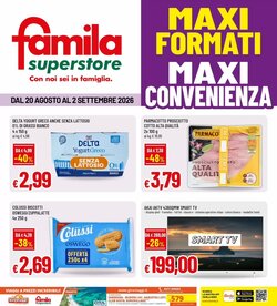 Volantino promozionale Famila Superstore  valide dal 20/08/2026