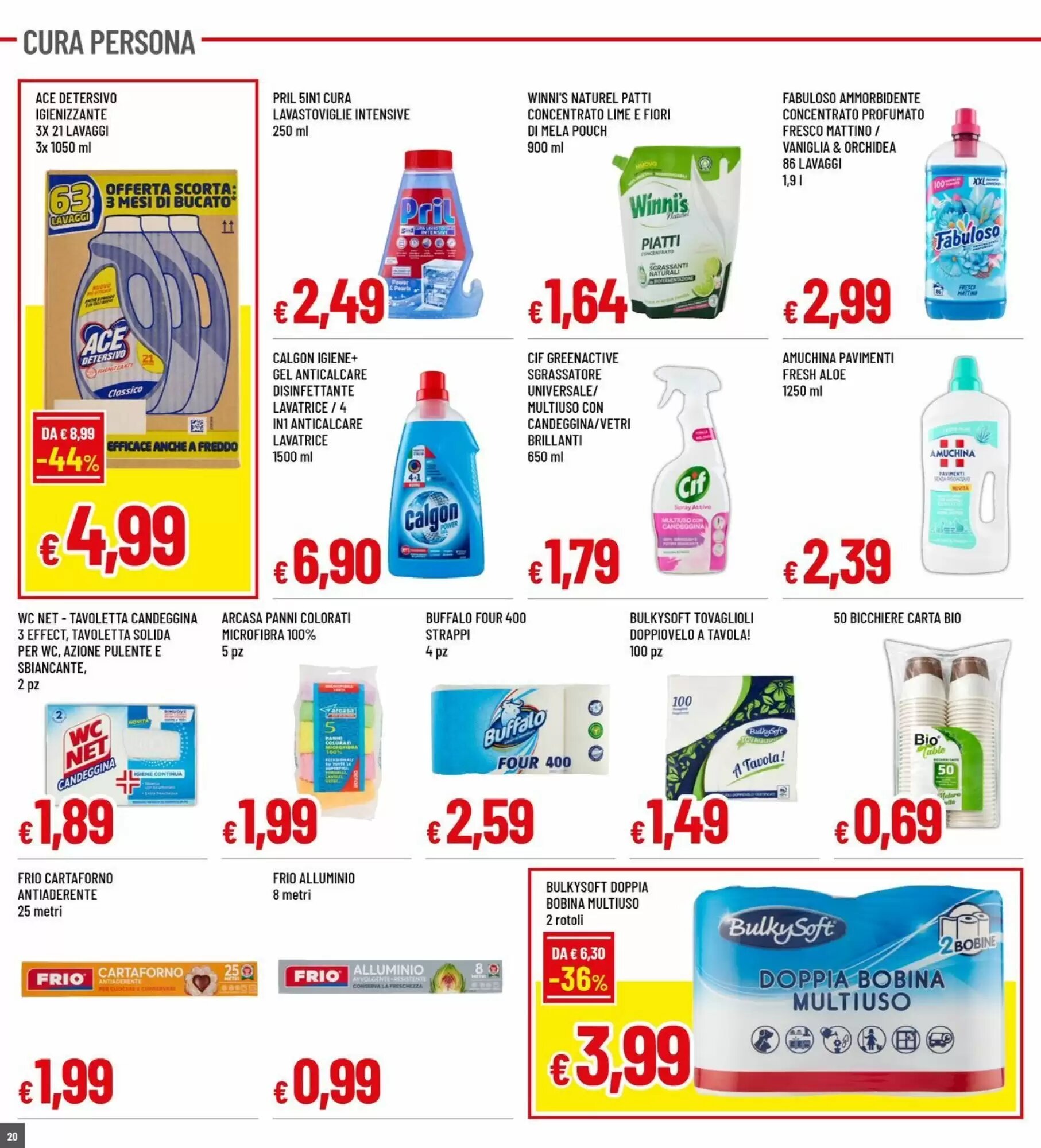 Volantino promozionale Famila Superstore  valide dal 20/08/2026 - Pagina 20.