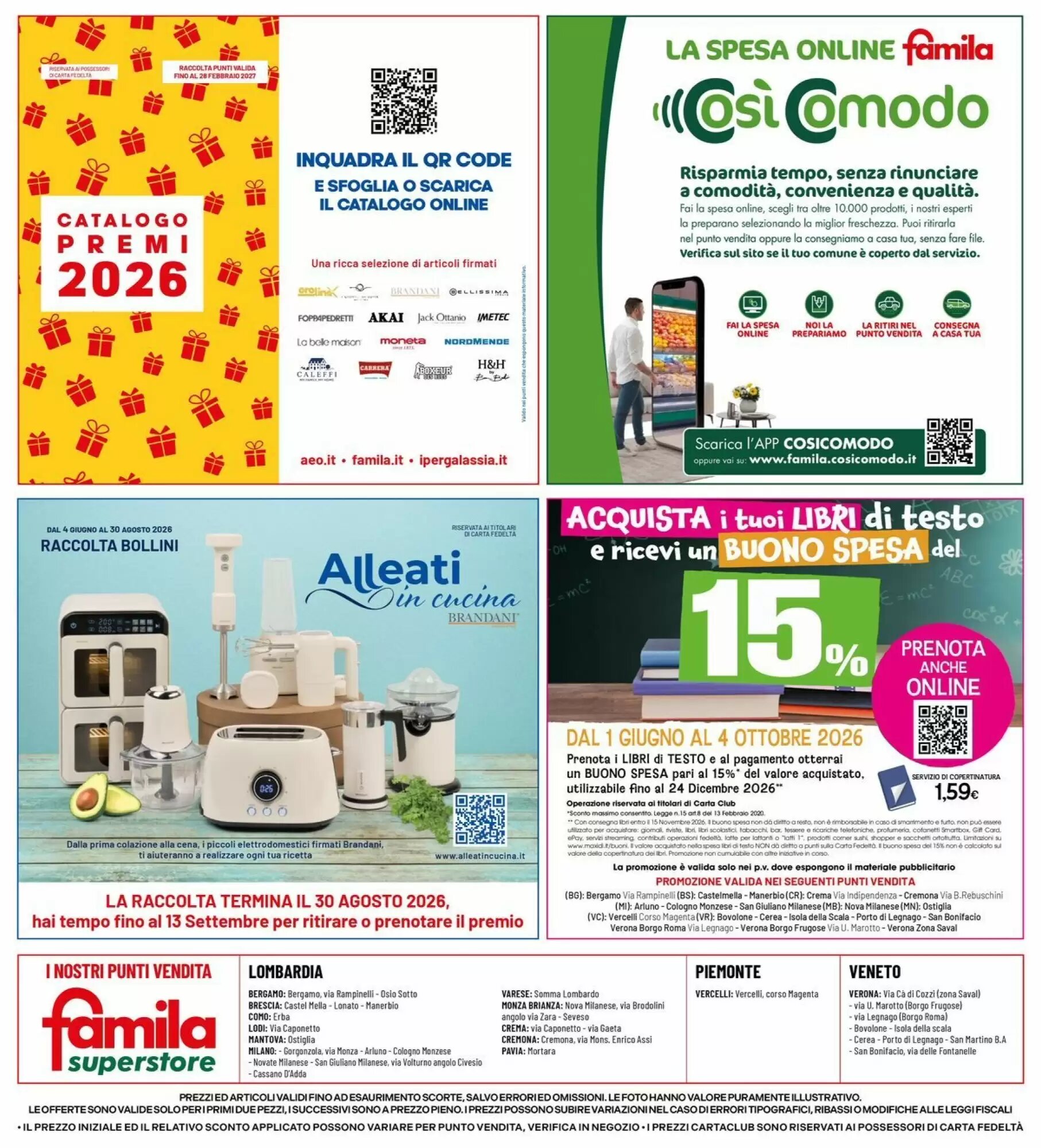Volantino promozionale Famila Superstore  valide dal 20/08/2026 - Pagina 24.