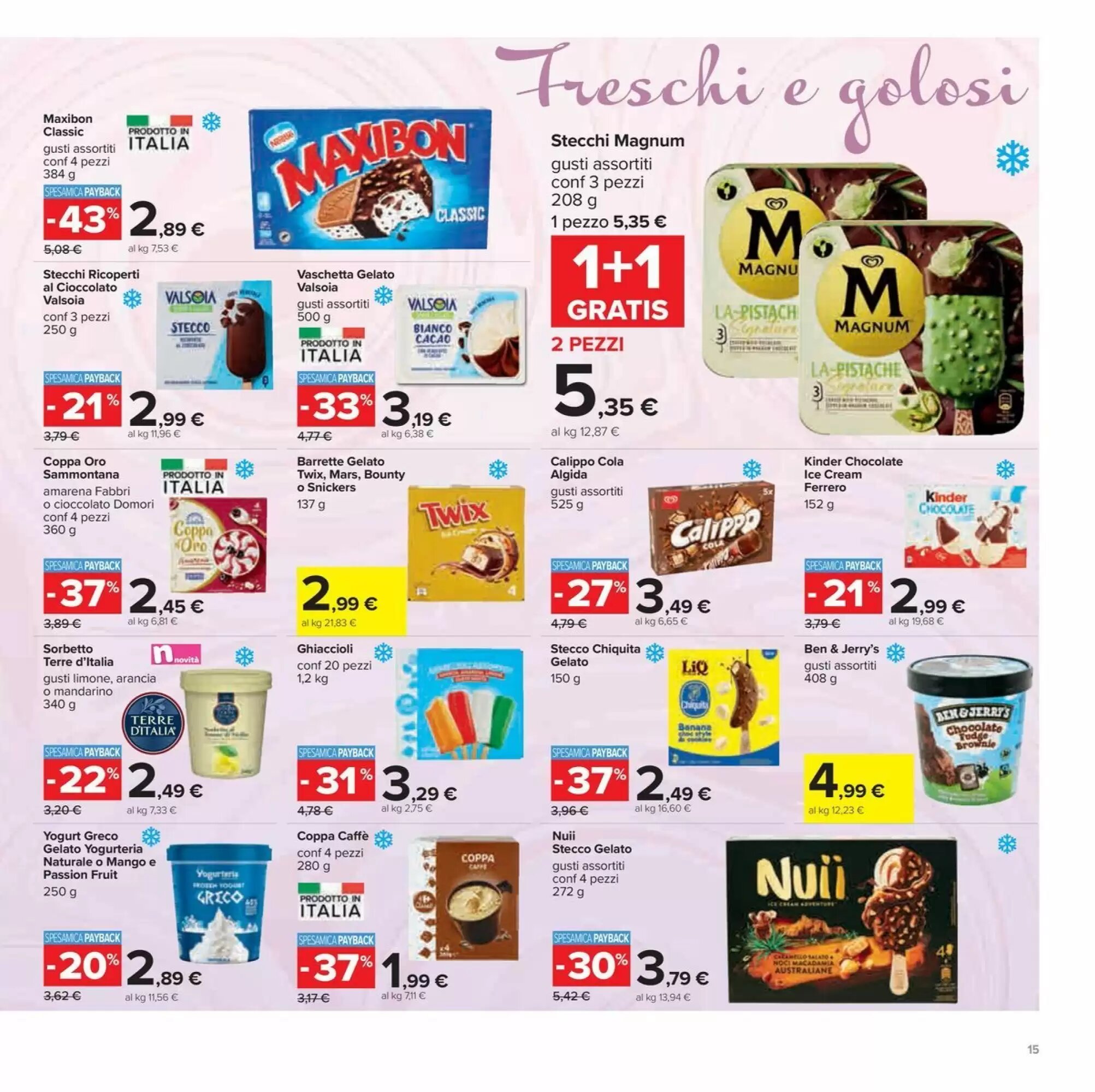 Volantino promozionale Carrefour Iper  valide dal 20/08/2026 - Pagina 15.