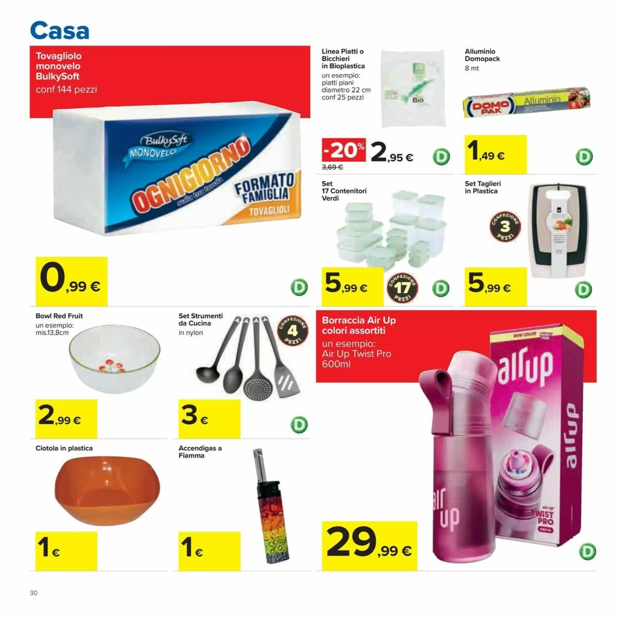 Volantino promozionale Carrefour Iper  valide dal 20/08/2026 - Pagina 30.