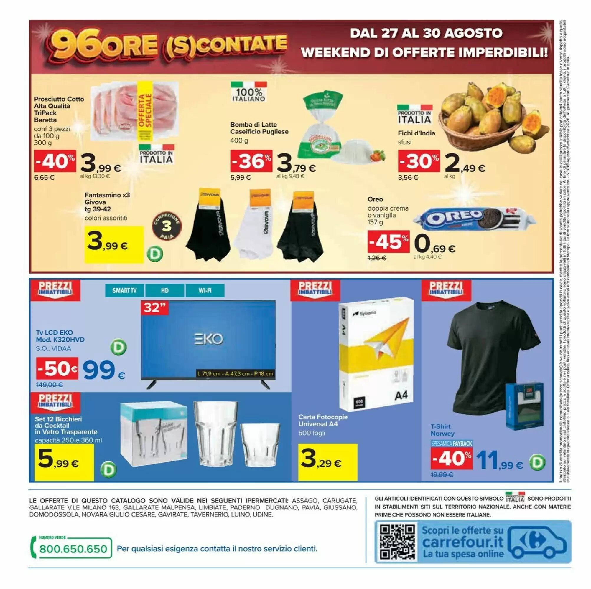 Volantino promozionale Carrefour Iper  valide dal 20/08/2026 - Pagina 40.