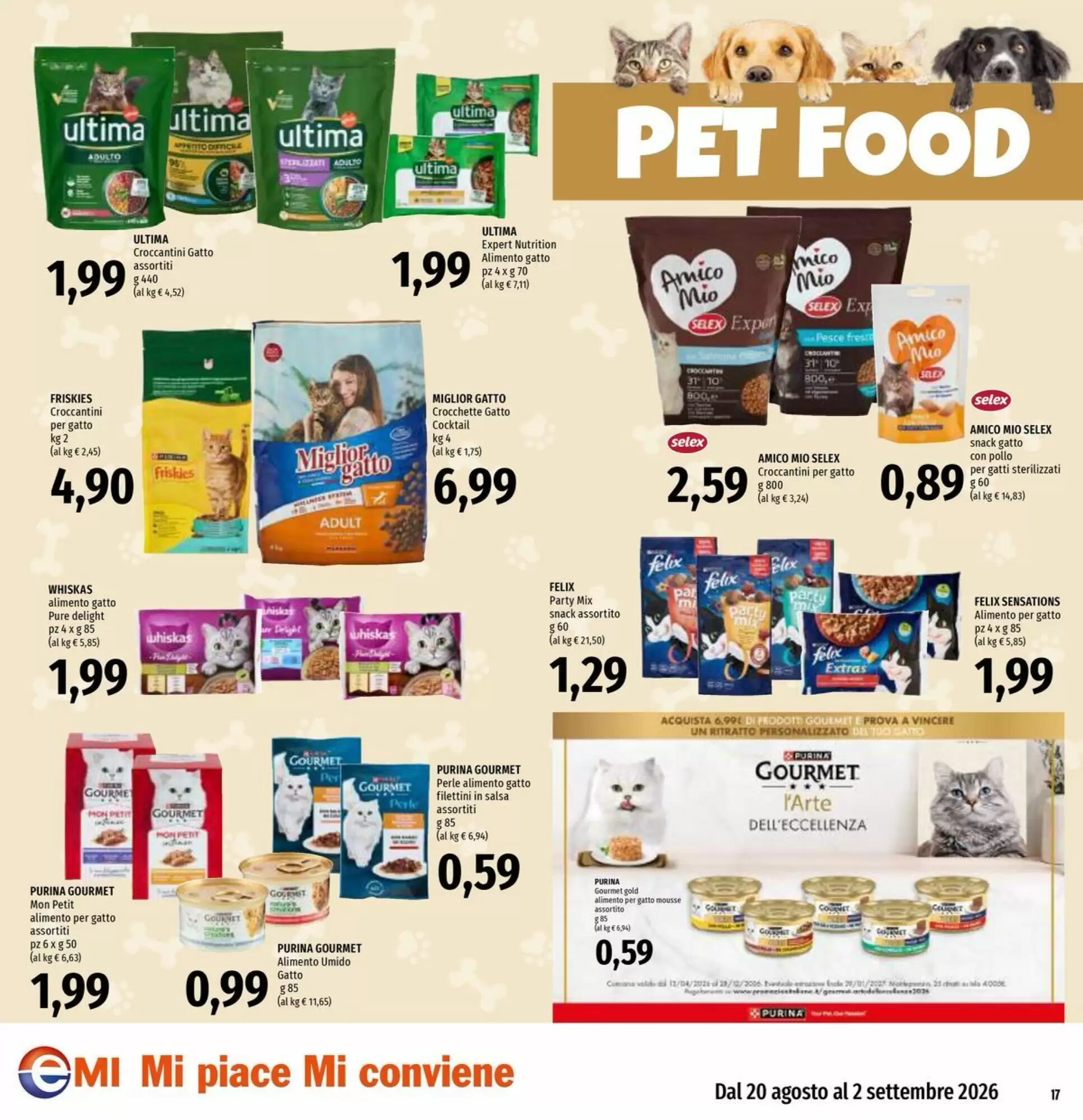 Volantino promozionale Emi Supermercati  valide dal 20/08/2026 - Pagina 17.