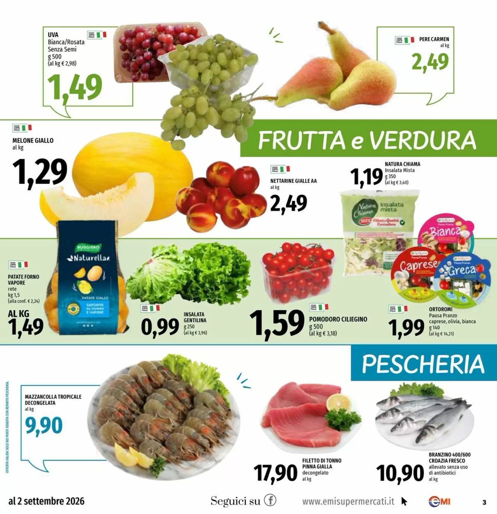 Volantino promozionale Emi Supermercati  valide dal 20/08/2026 - Pagina 3.