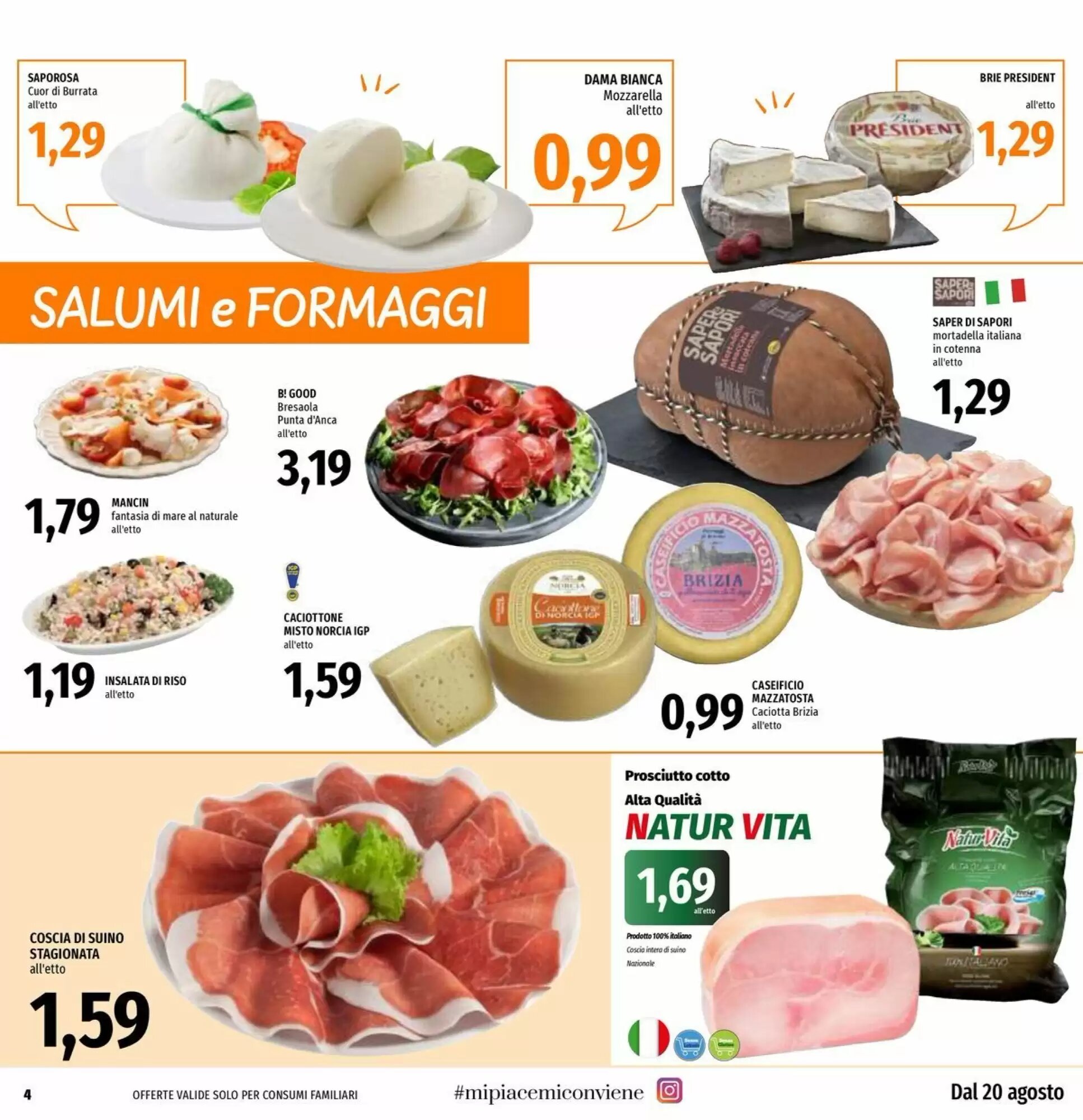 Volantino promozionale Emi Supermercati  valide dal 20/08/2026 - Pagina 4.