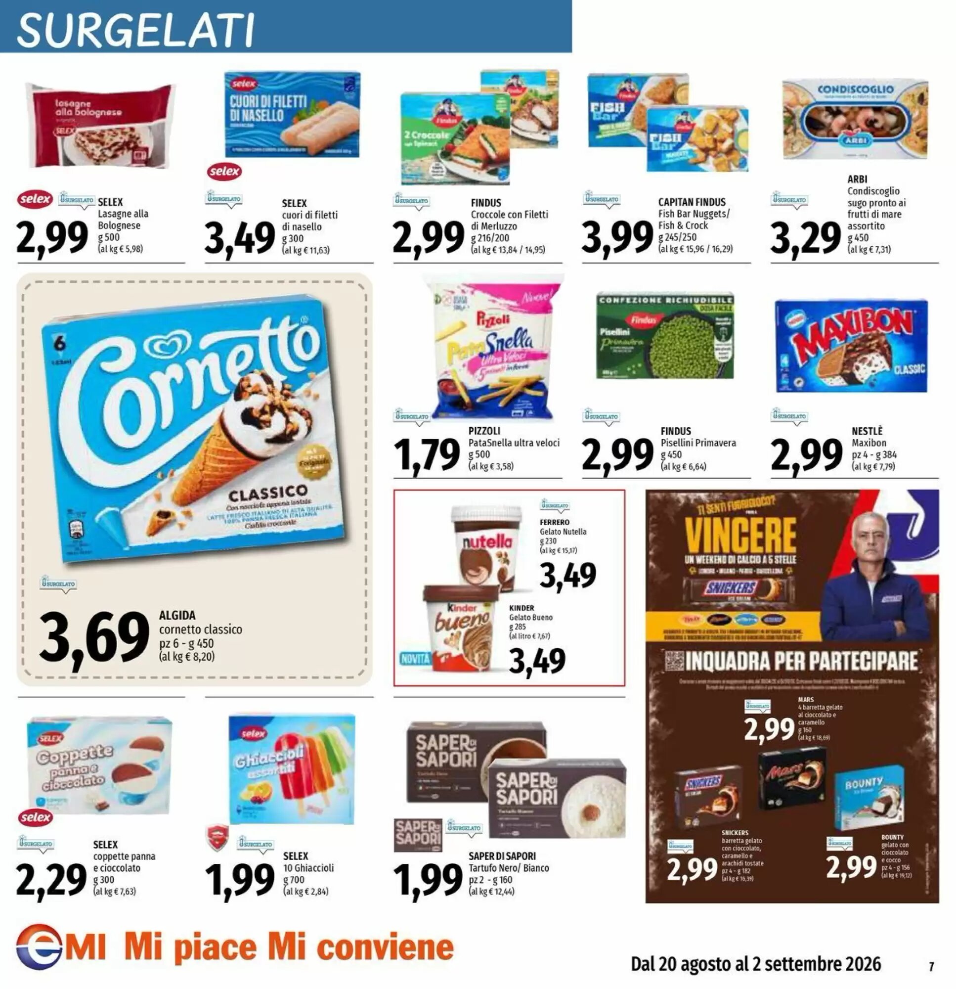 Volantino promozionale Emi Supermercati  valide dal 20/08/2026 - Pagina 7.