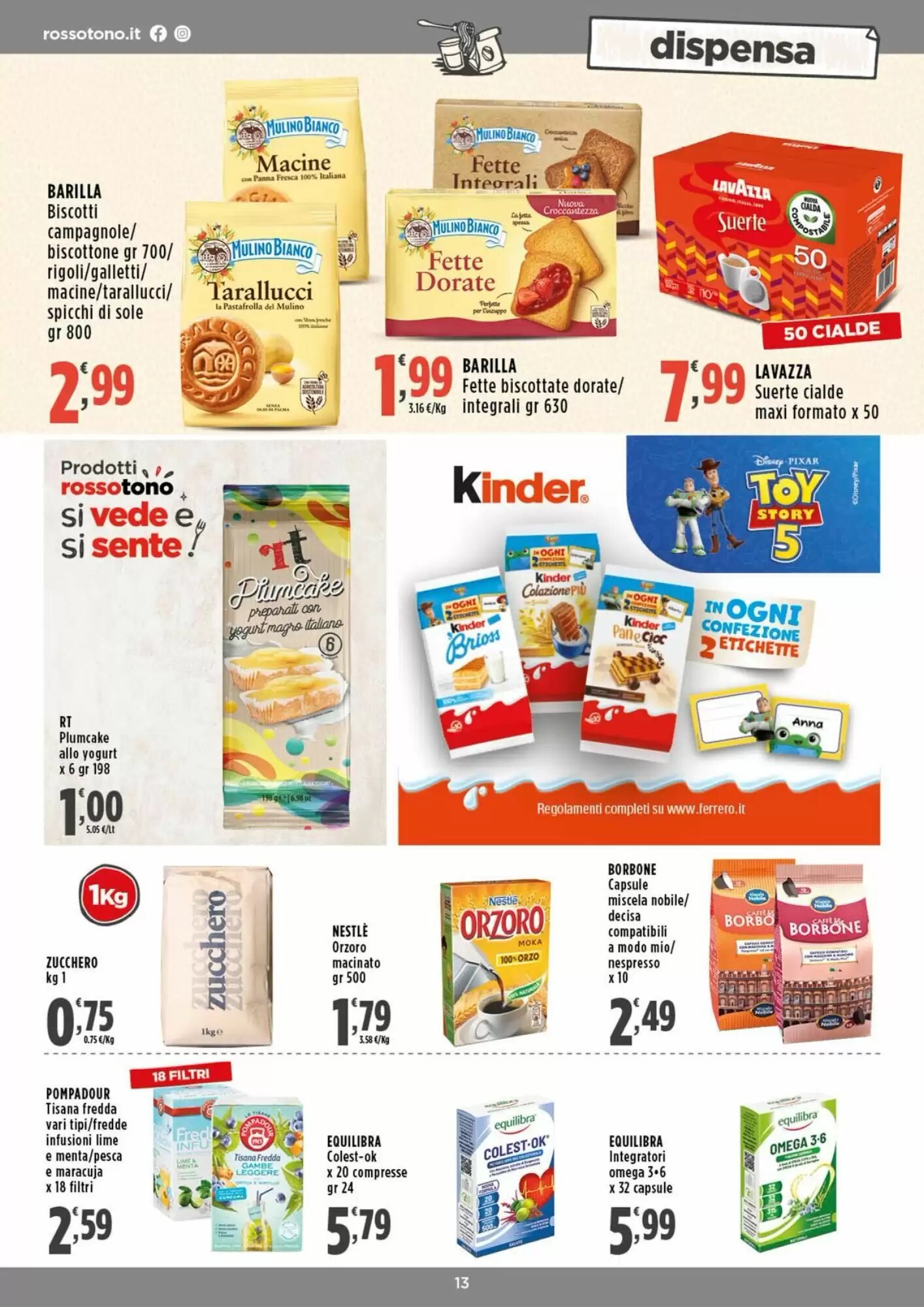 Volantino promozionale Rossotono  valide dal 20/08/2026 - Pagina 13.