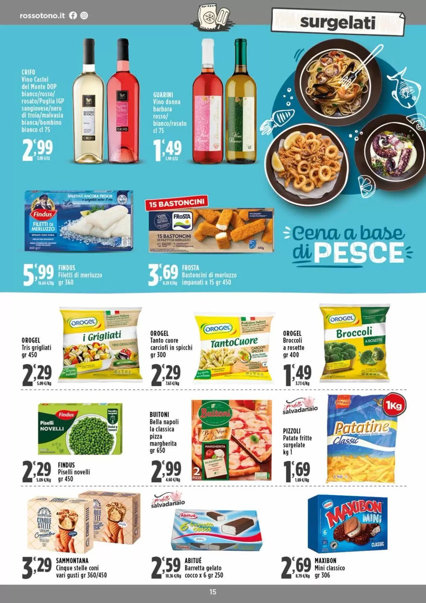 Volantino promozionale Rossotono  valide dal 20/08/2026 - Pagina 15.