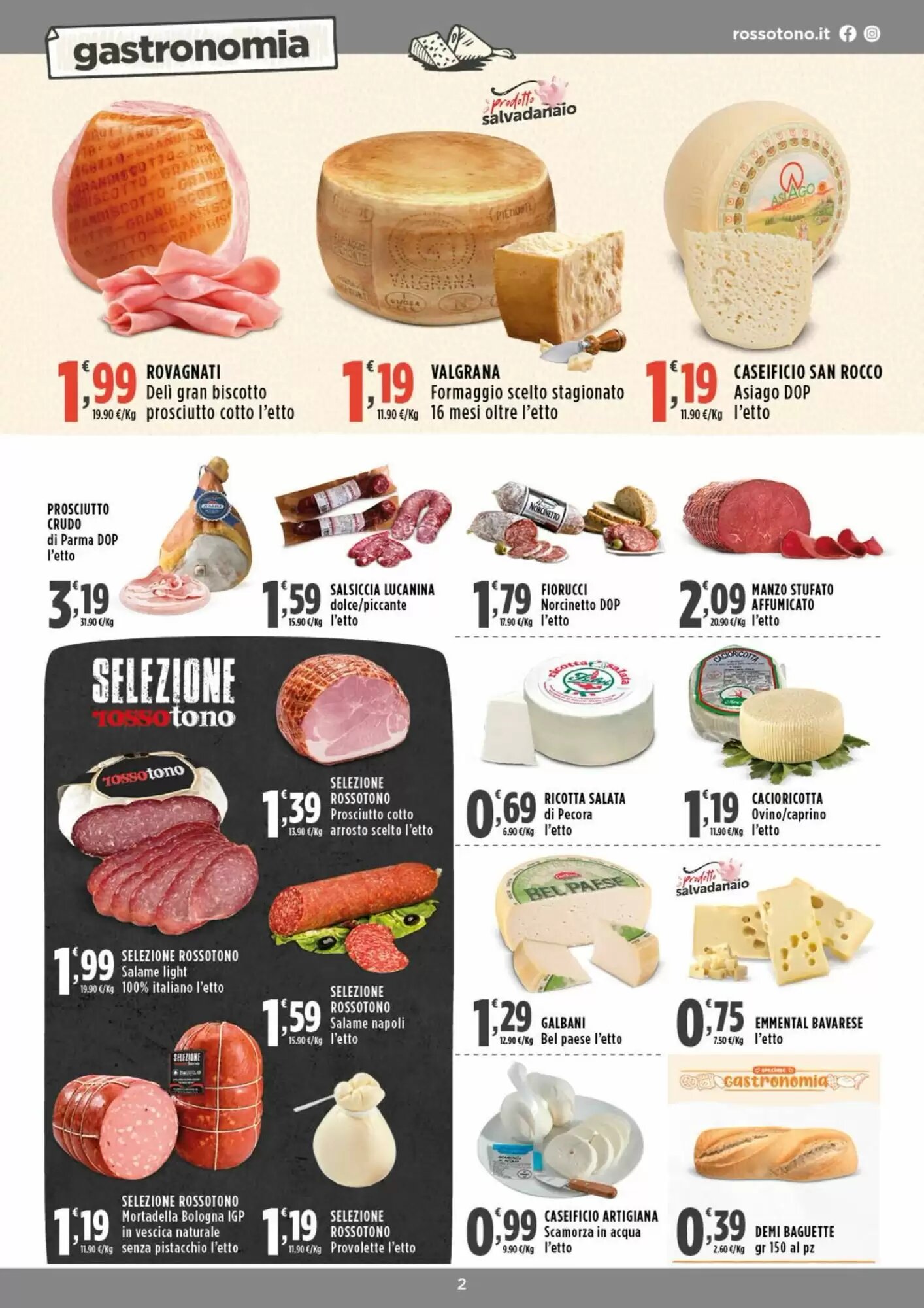Volantino promozionale Rossotono  valide dal 20/08/2026 - Pagina 2.