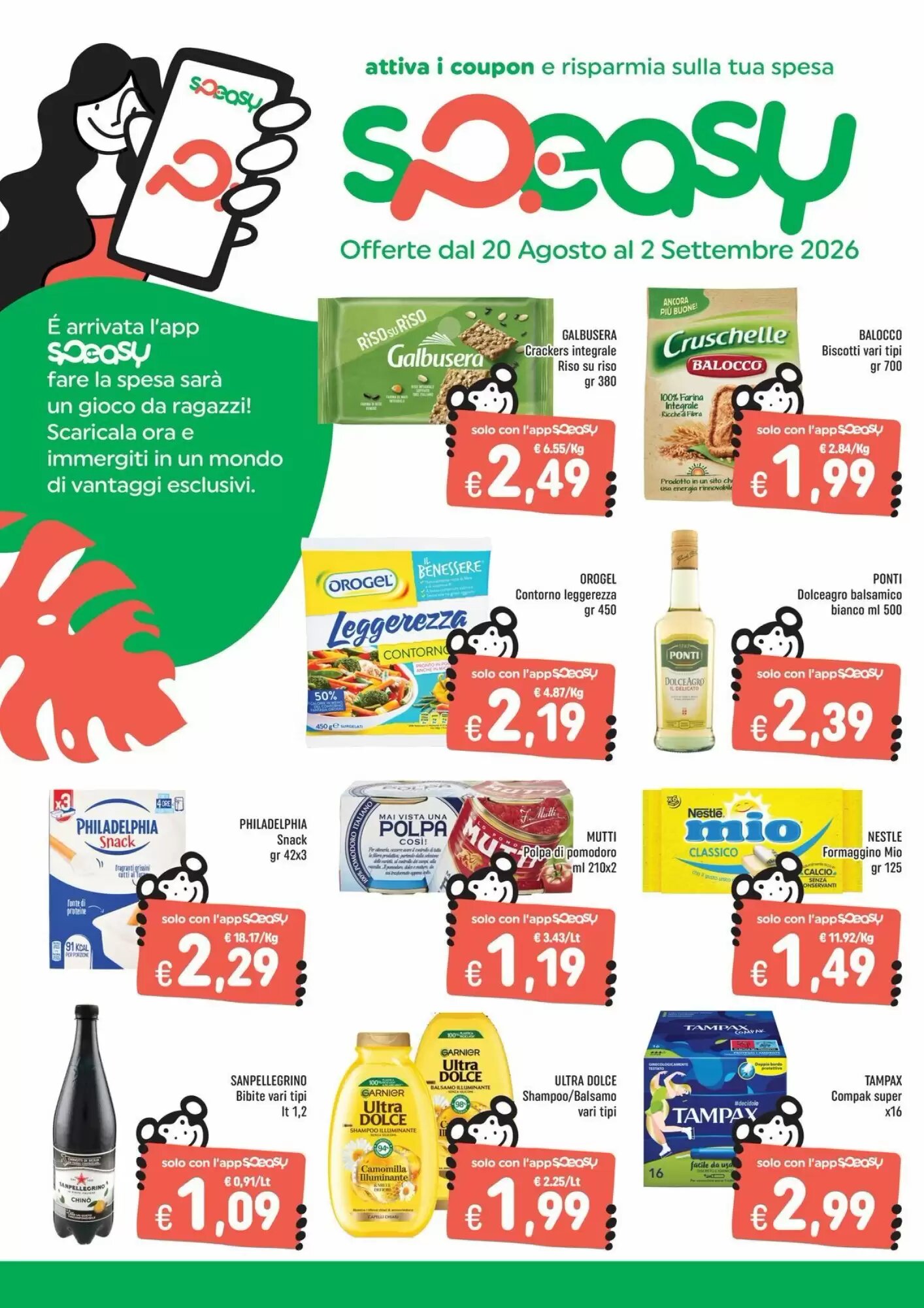 Volantino promozionale Rossotono  valide dal 20/08/2026 - Pagina 25.