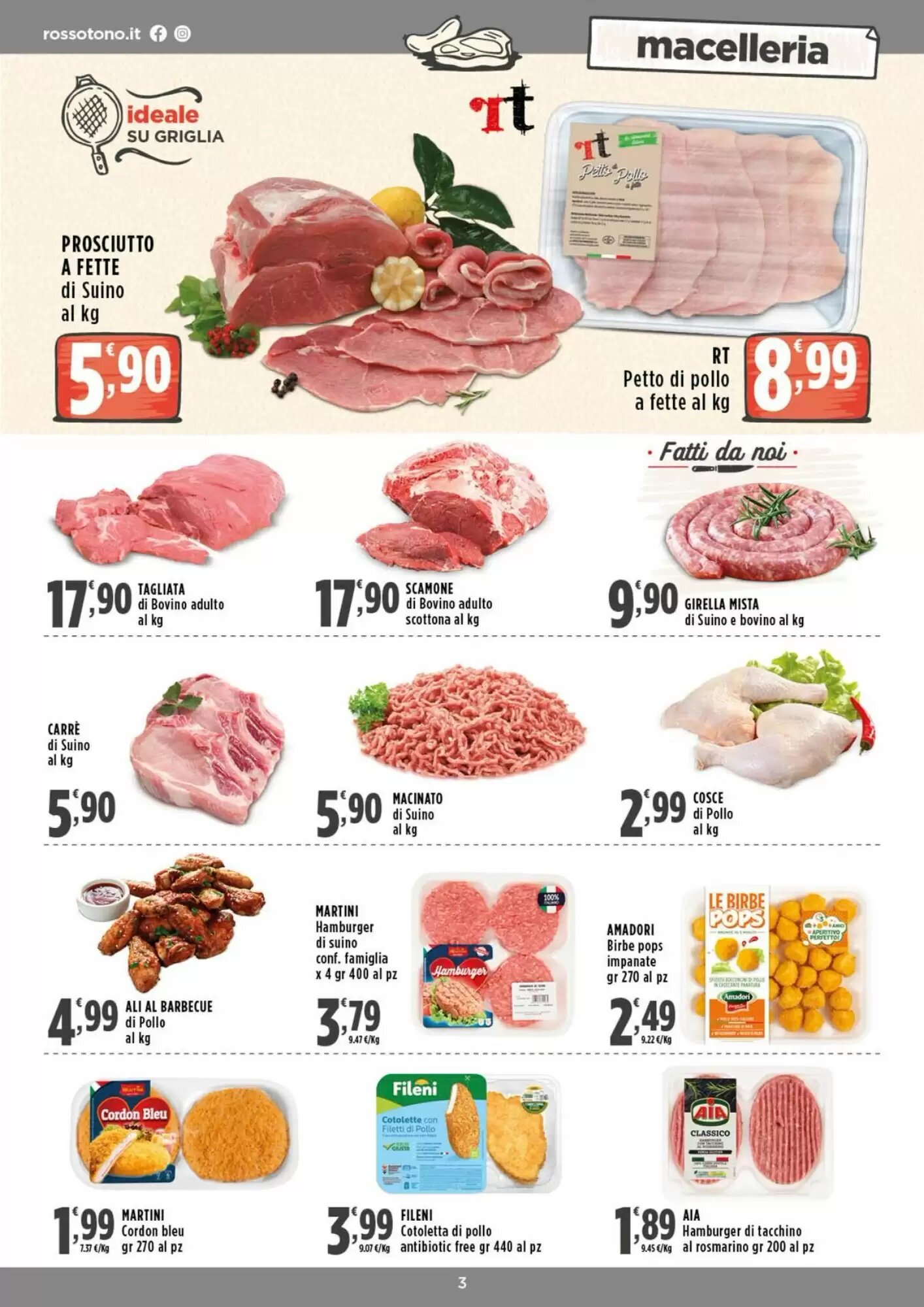 Volantino promozionale Rossotono  valide dal 20/08/2026 - Pagina 3.