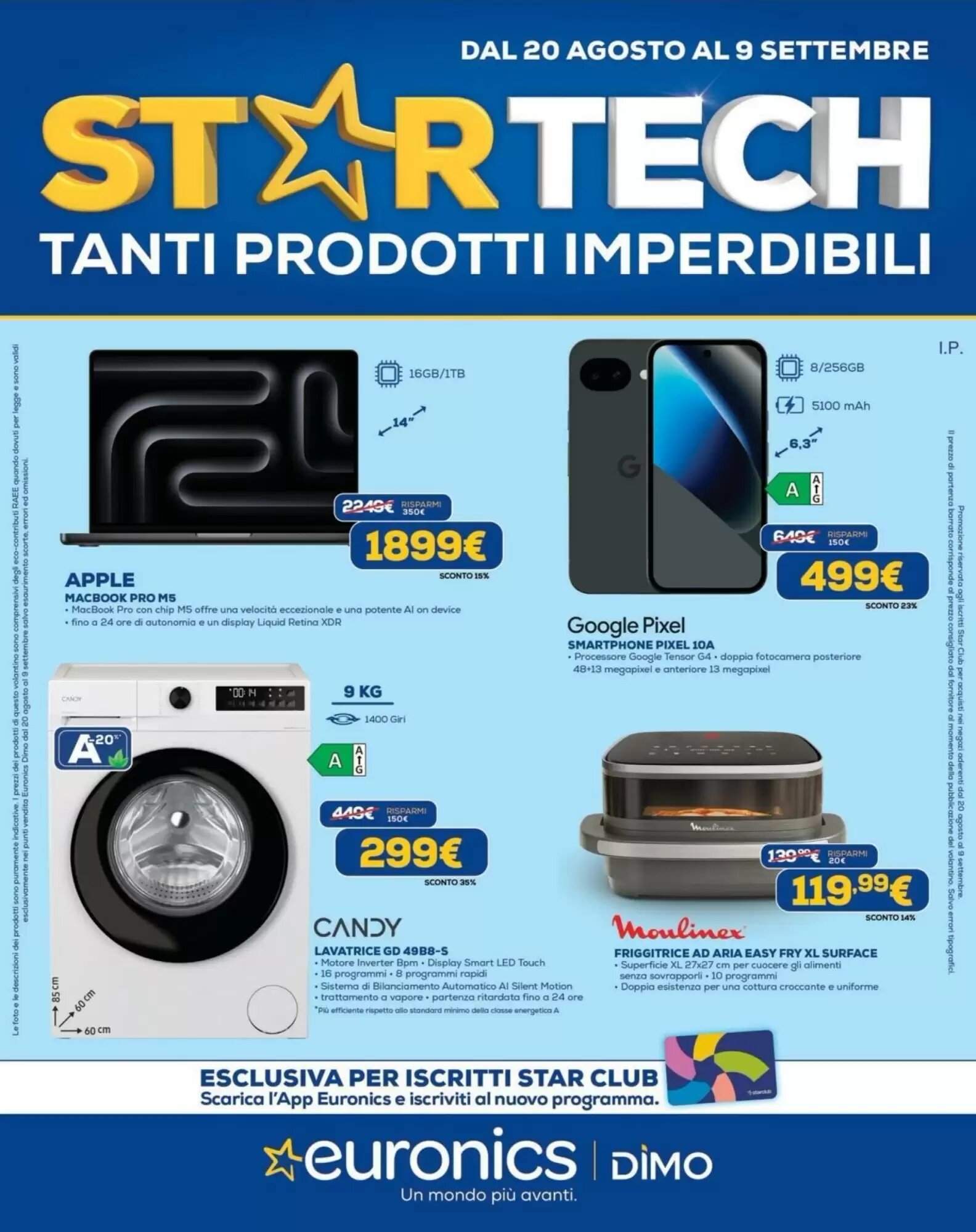 Volantino promozionale DIMOStore  valide dal 20/08/2026 - Pagina 1.
