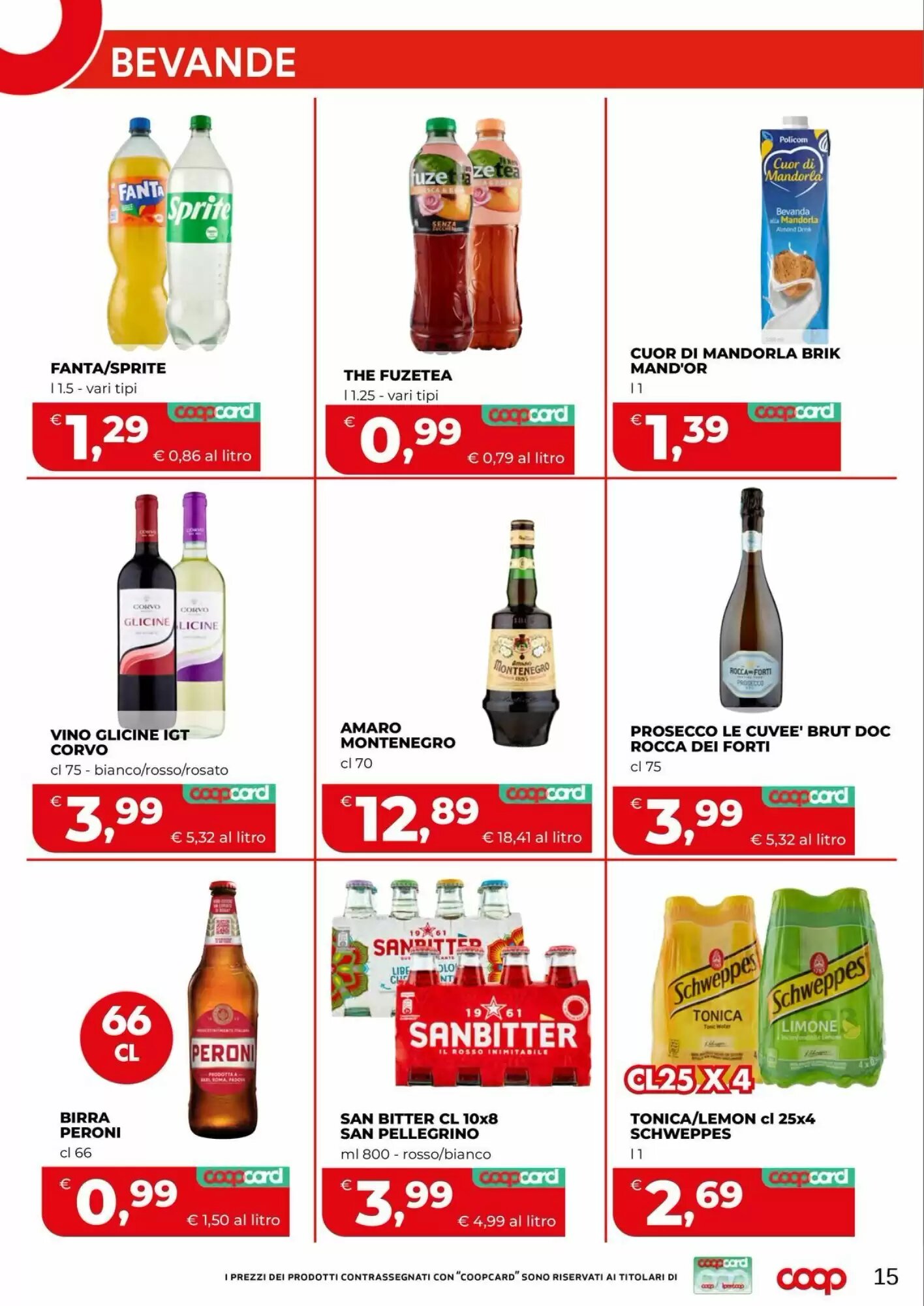 Volantino promozionale Coop Master Alleanza 3.0  valide dal 20/08/2026 - Pagina 15.